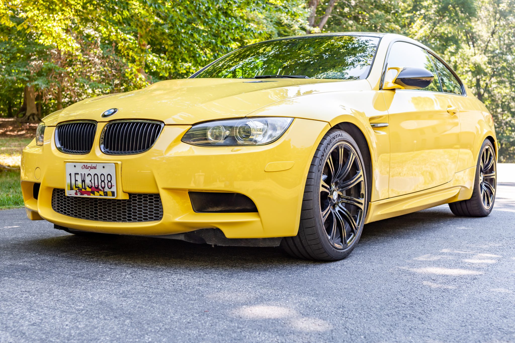 Dakar Yellow 2010 BMW M3 Coupe