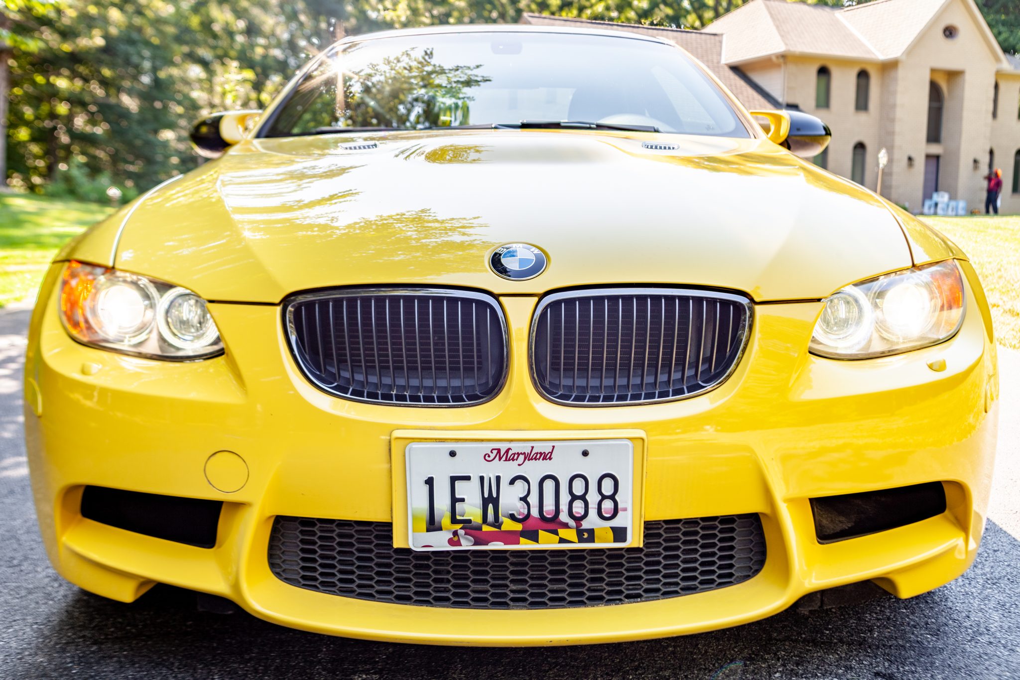 Dakar Yellow 2010 BMW M3 Coupe