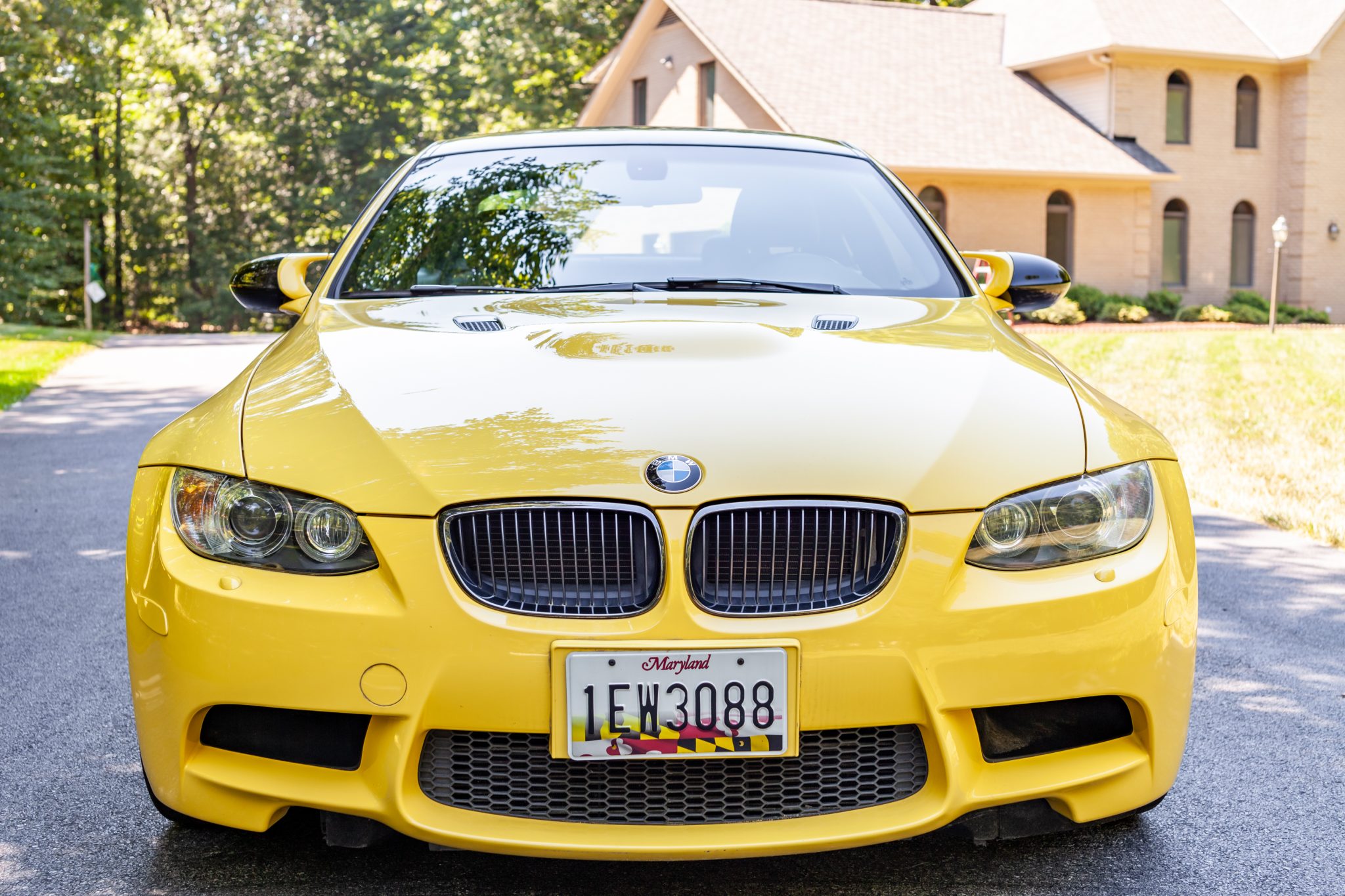 Dakar Yellow 2010 BMW M3 Coupe