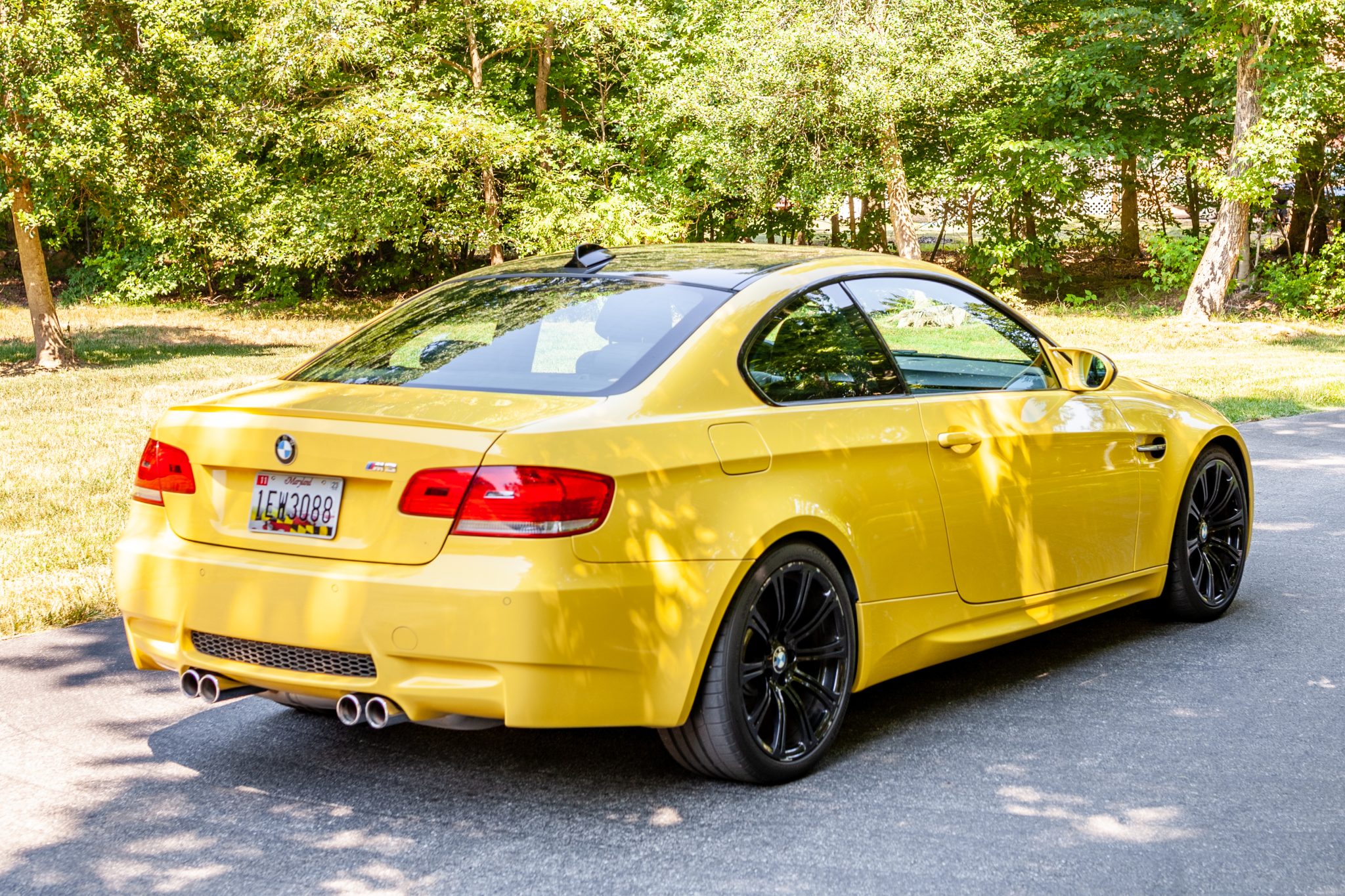Dakar Yellow 2010 BMW M3 Coupe