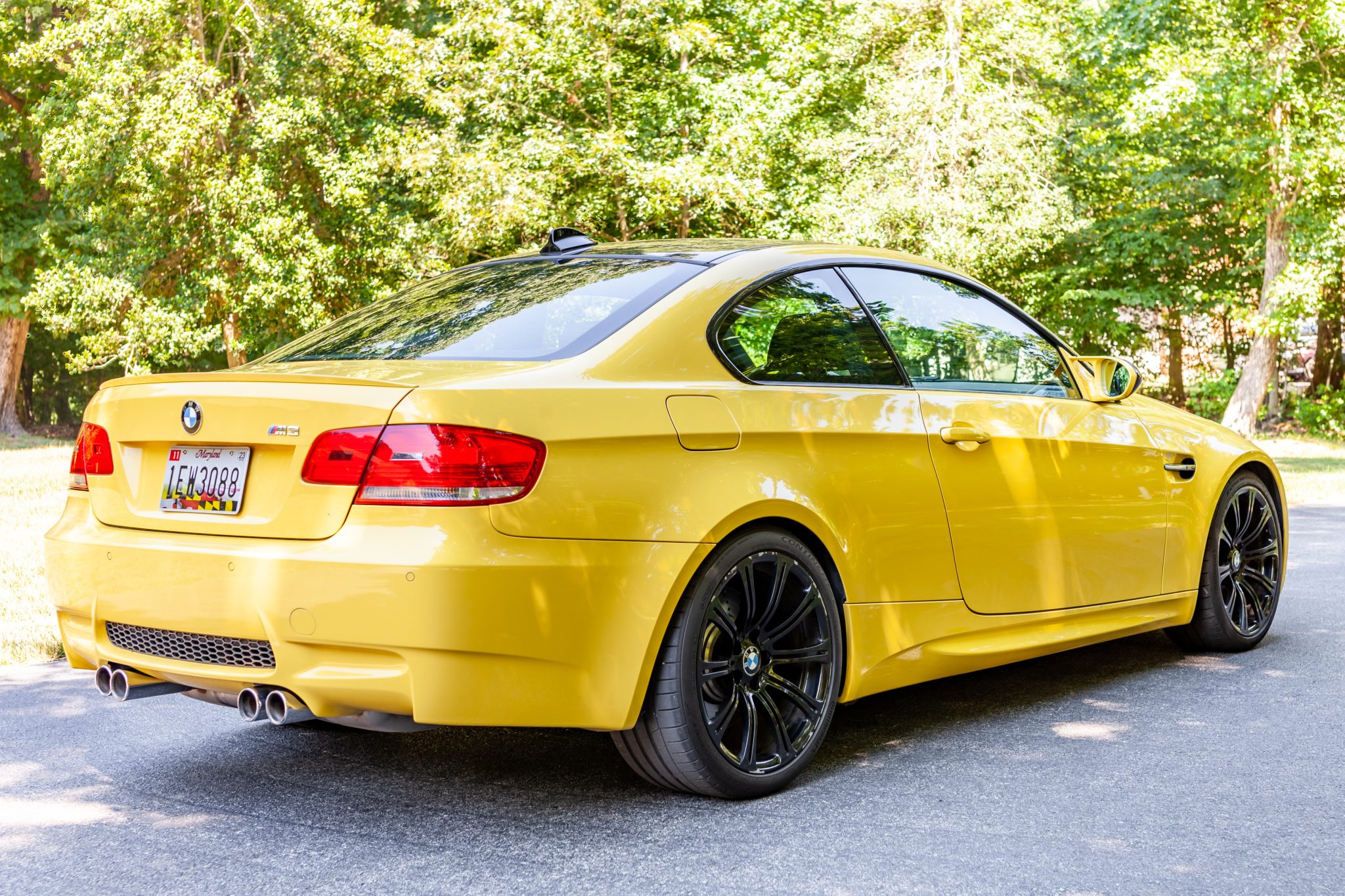 Dakar Yellow 2010 BMW M3 Coupe