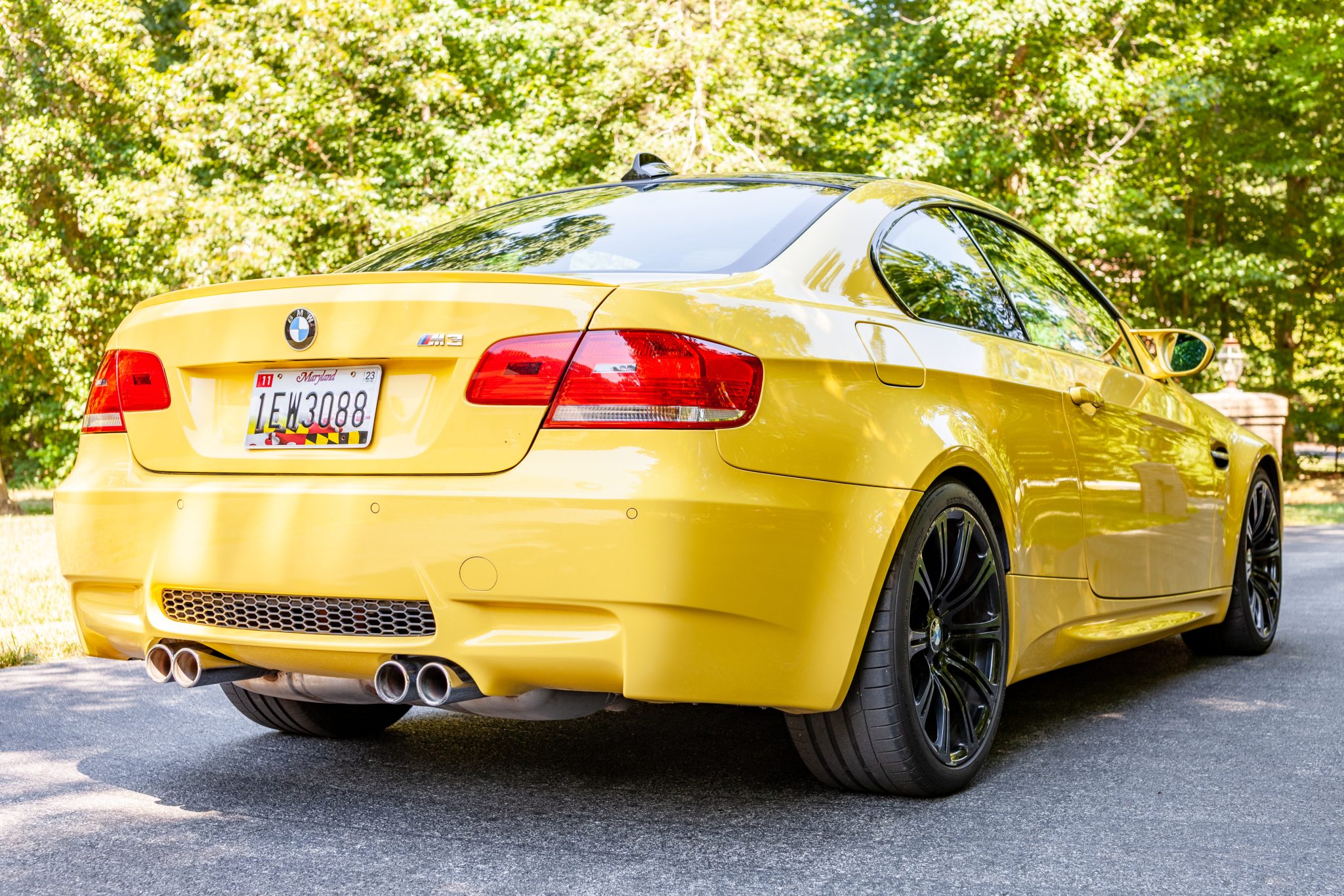Dakar Yellow 2010 BMW M3 Coupe