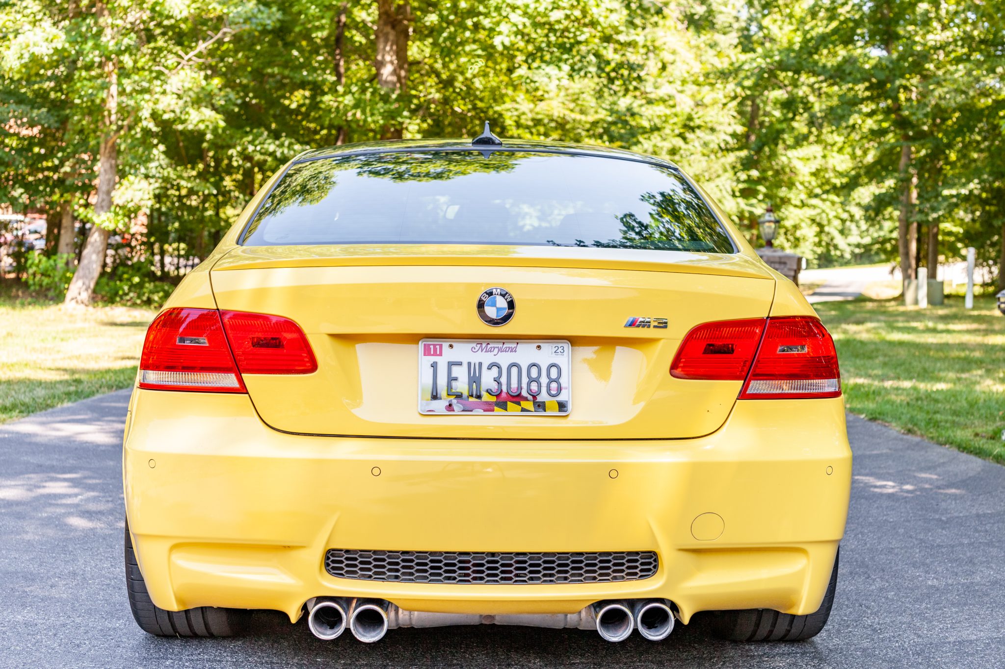 Dakar Yellow 2010 BMW M3 Coupe