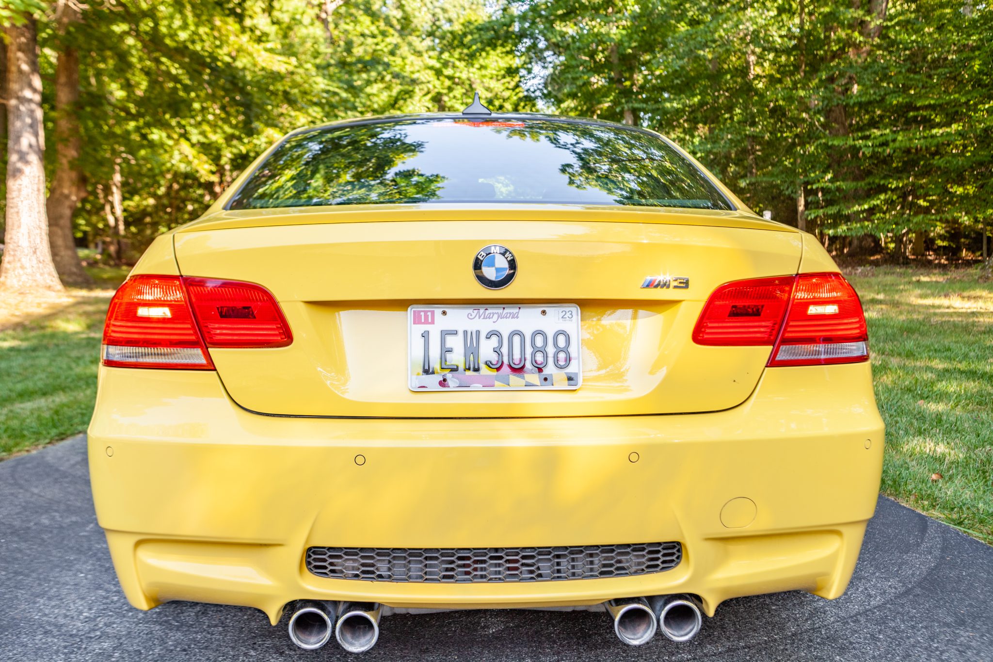 Dakar Yellow 2010 BMW M3 Coupe