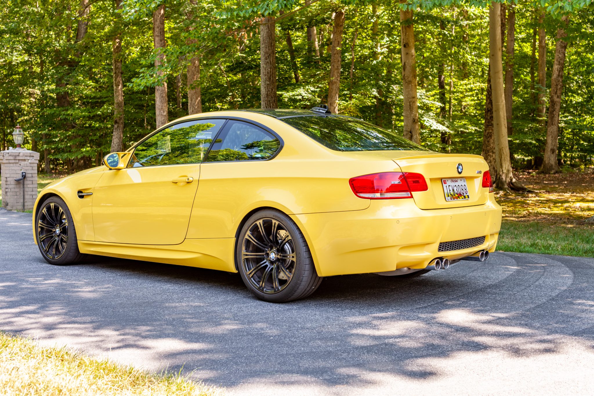 Dakar Yellow 2010 BMW M3 Coupe