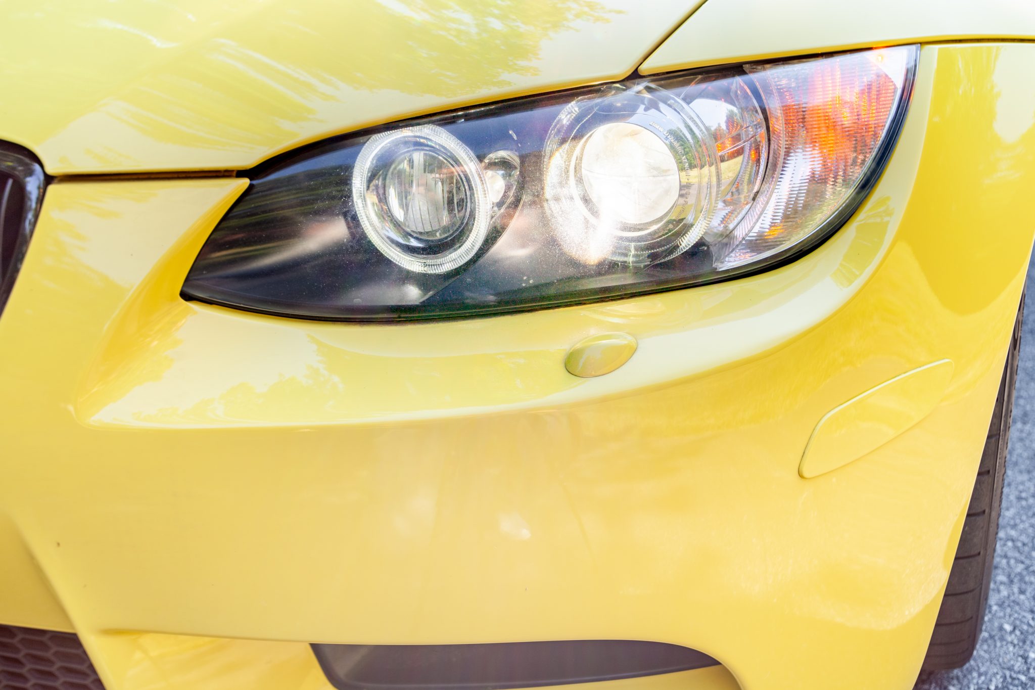 Dakar Yellow 2010 BMW M3 Coupe