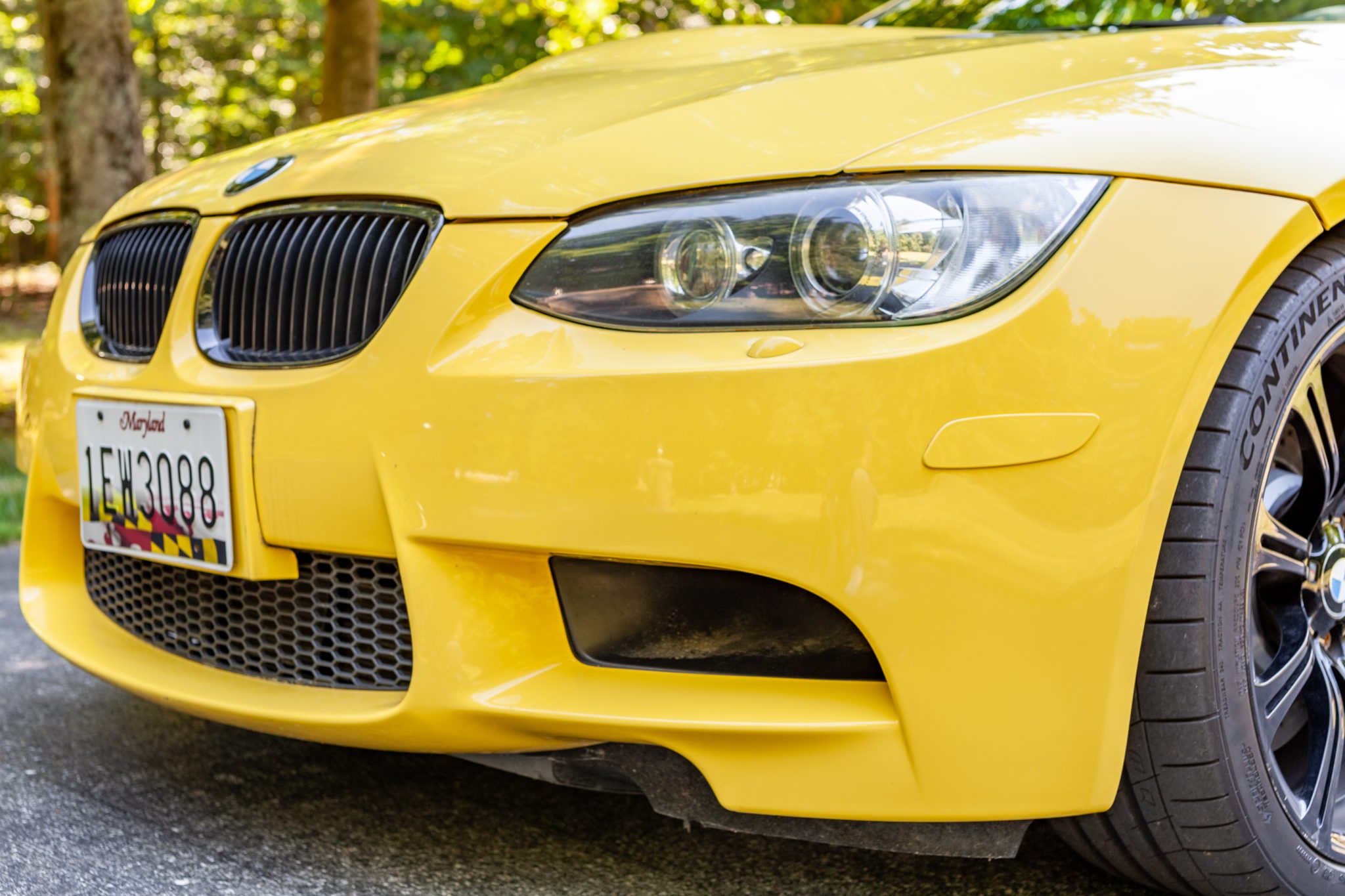 Dakar Yellow 2010 BMW M3 Coupe
