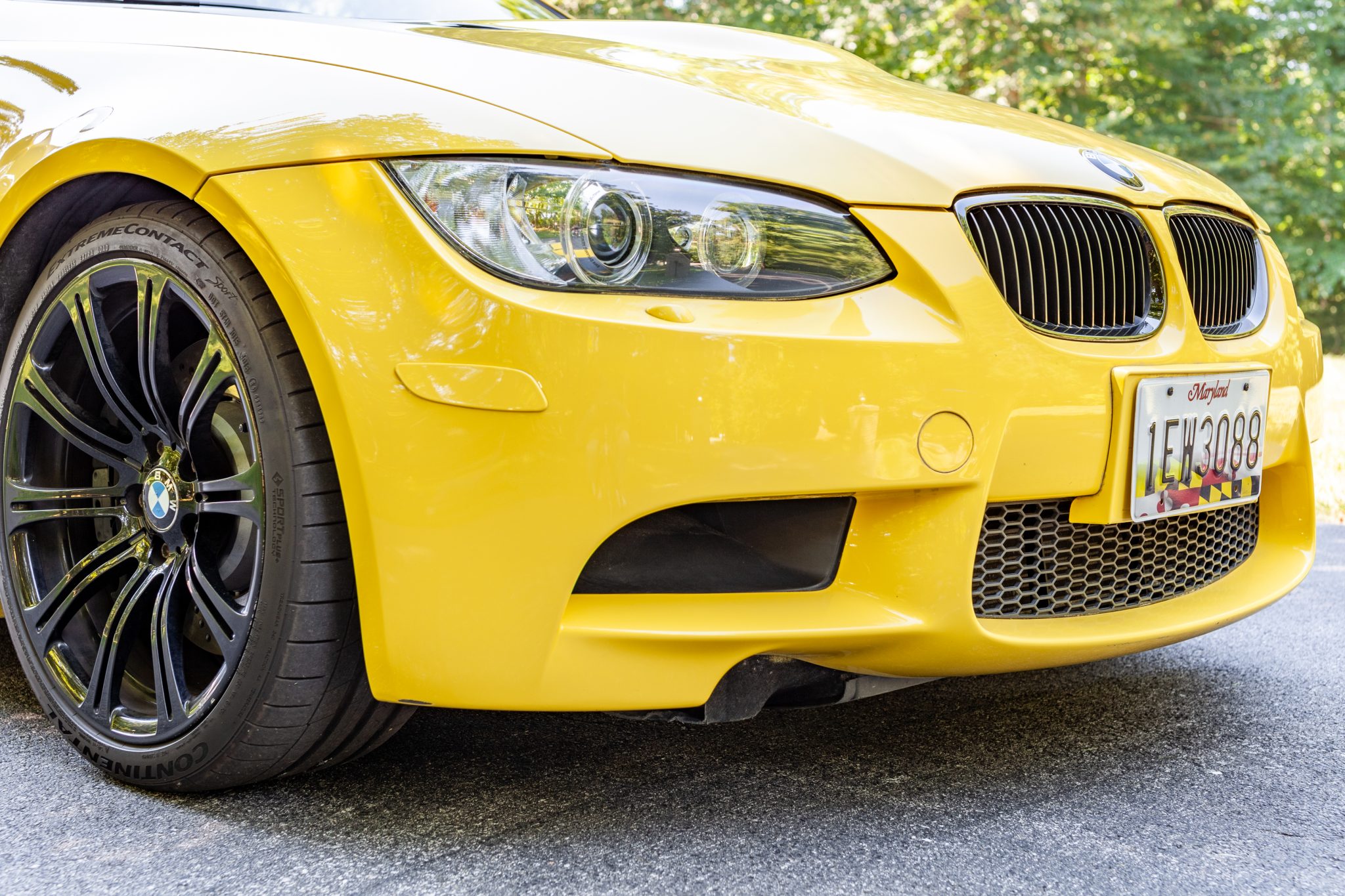 Dakar Yellow 2010 BMW M3 Coupe