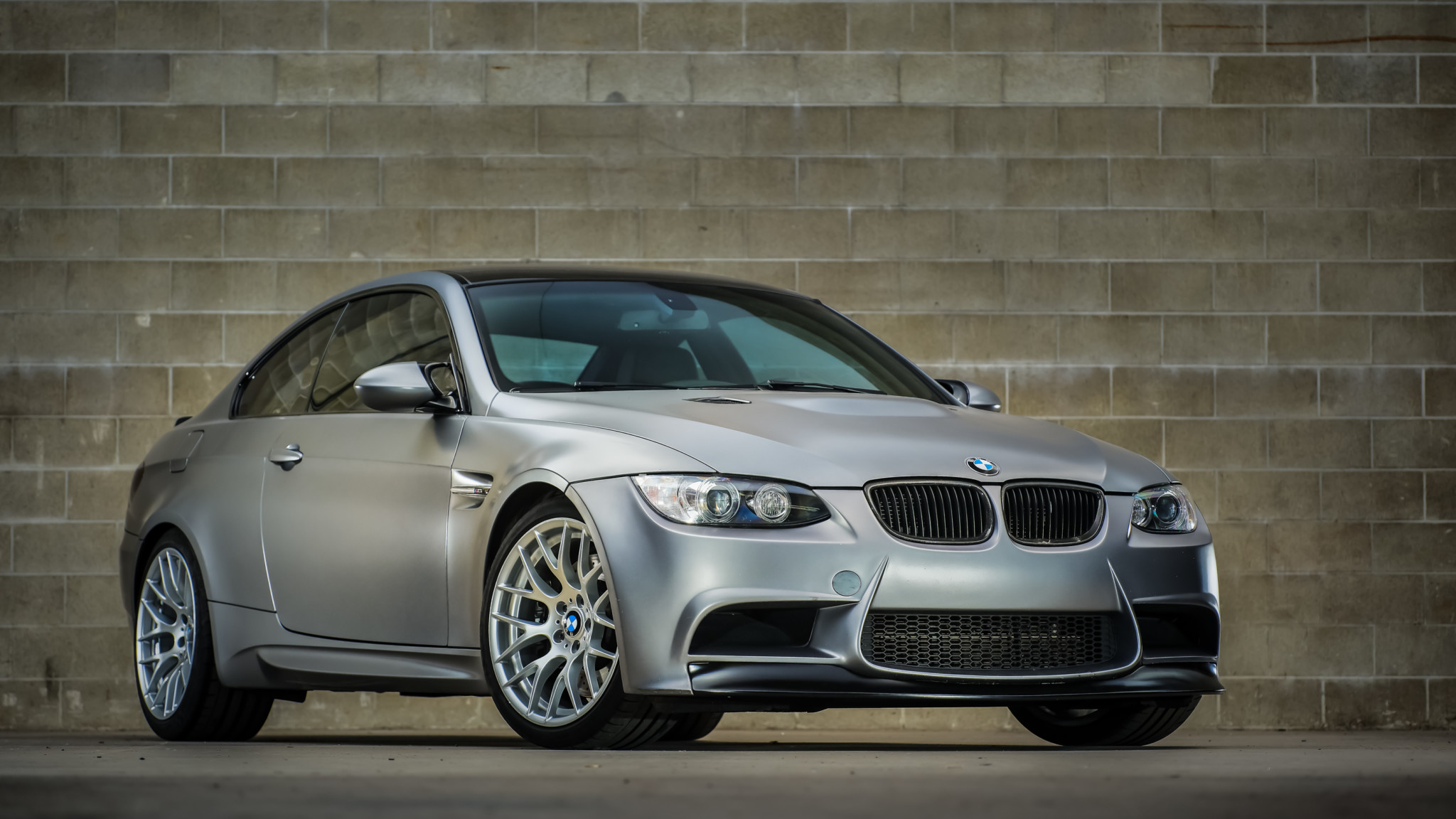 Dinan-Modified Frozen Gray 2011 BMW M3 Competition Package