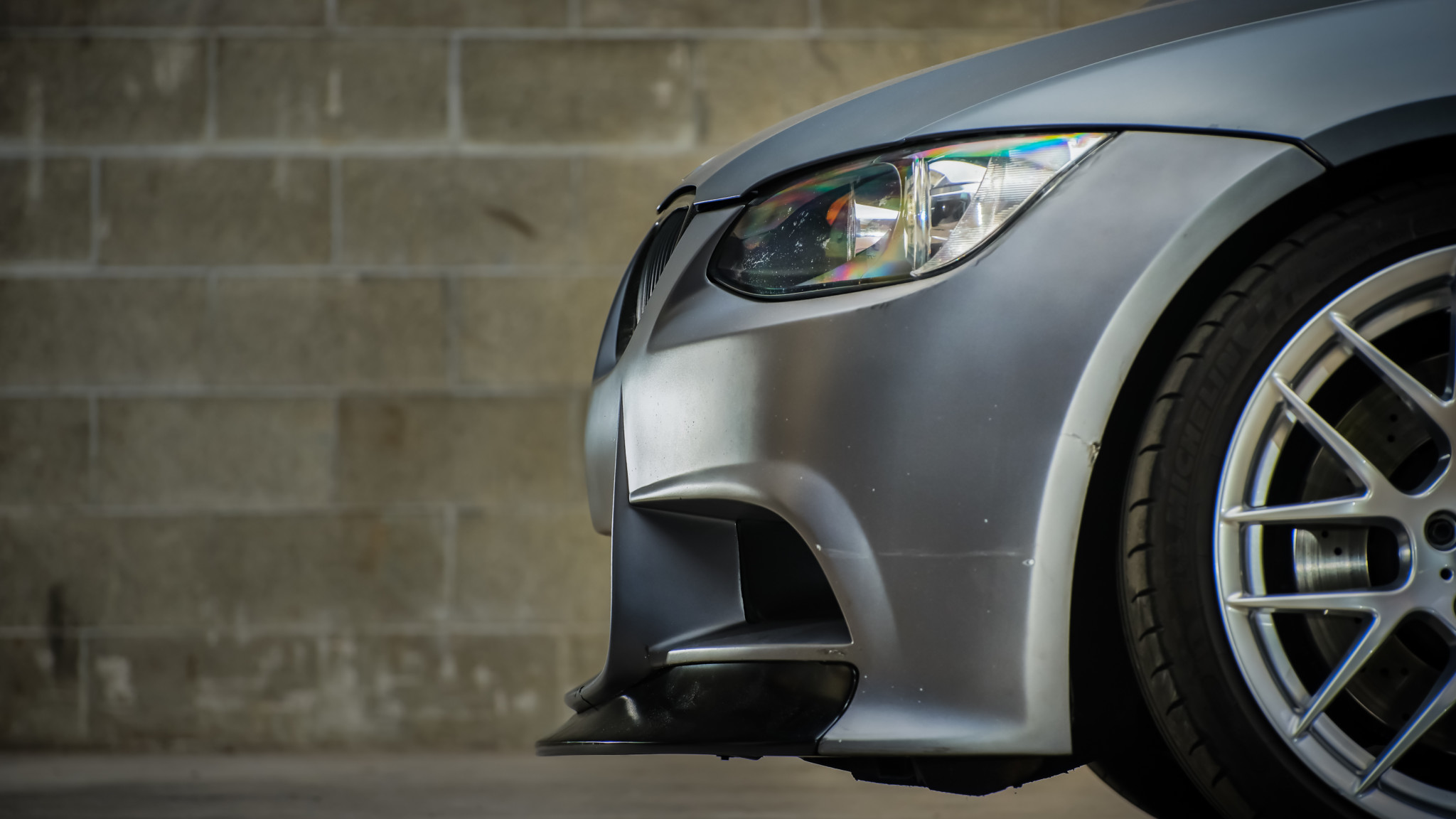 Dinan-Modified Frozen Gray 2011 BMW M3 Competition Package