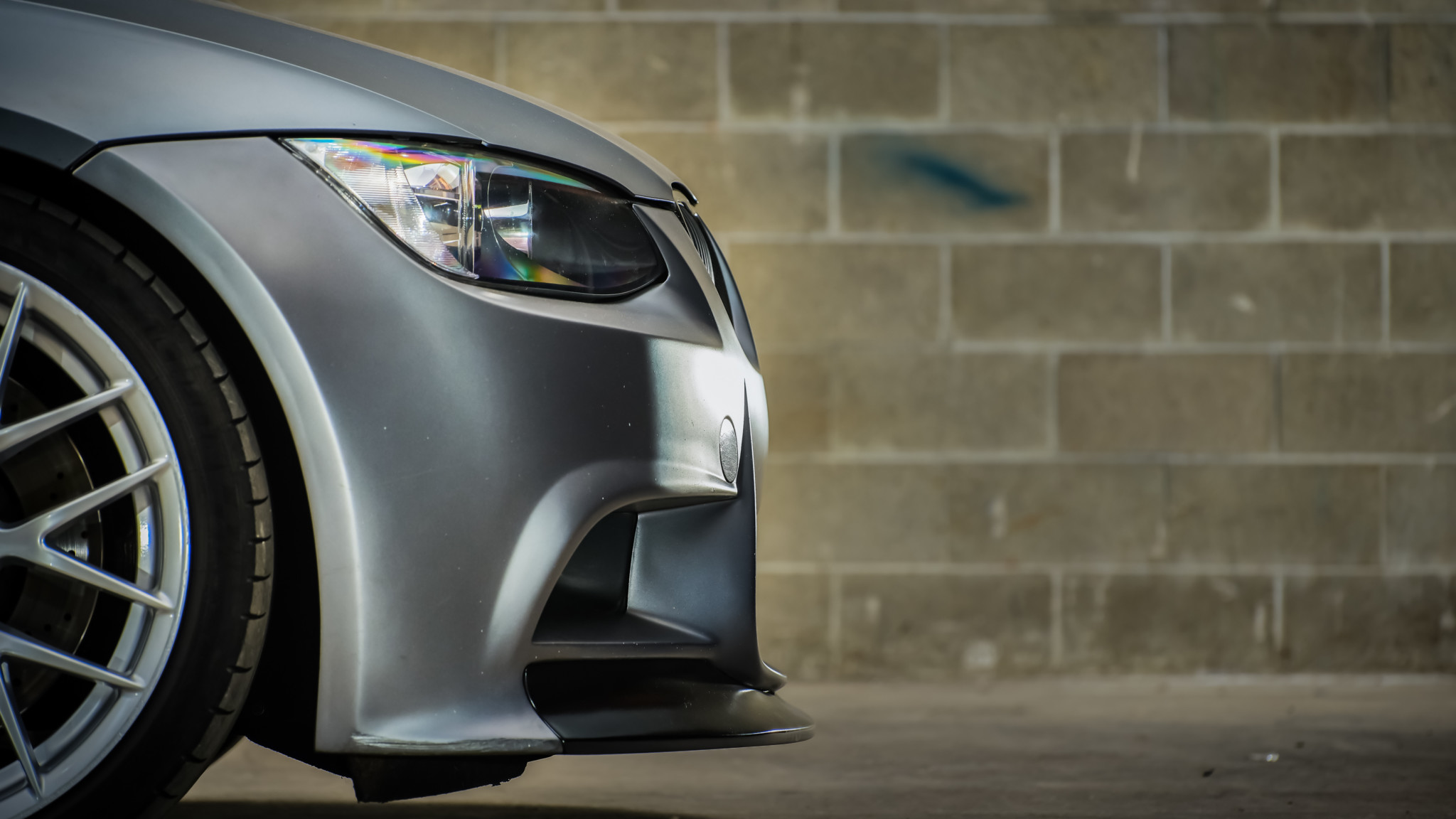 Dinan-Modified Frozen Gray 2011 BMW M3 Competition Package