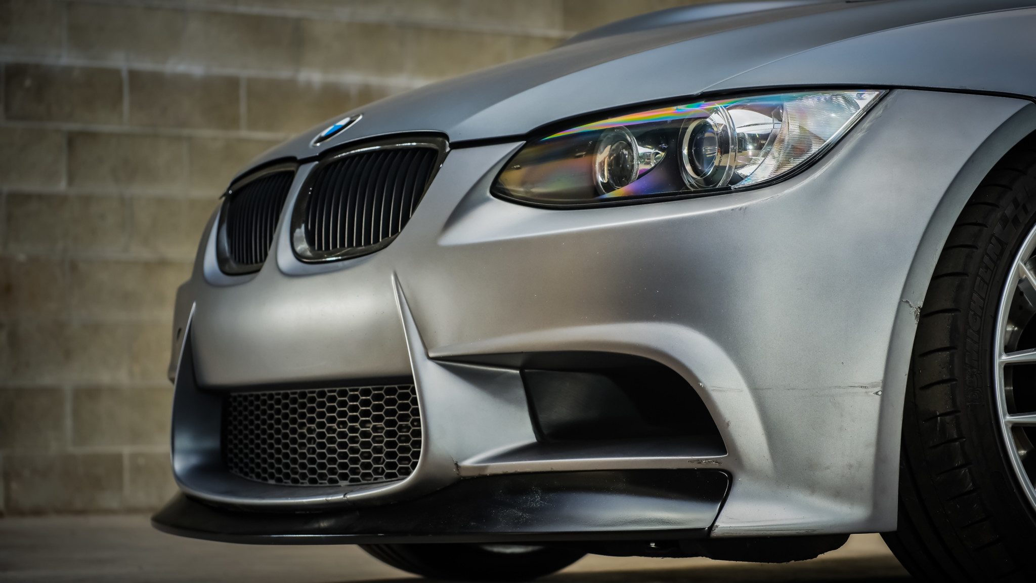 Dinan-Modified Frozen Gray 2011 BMW M3 Competition Package