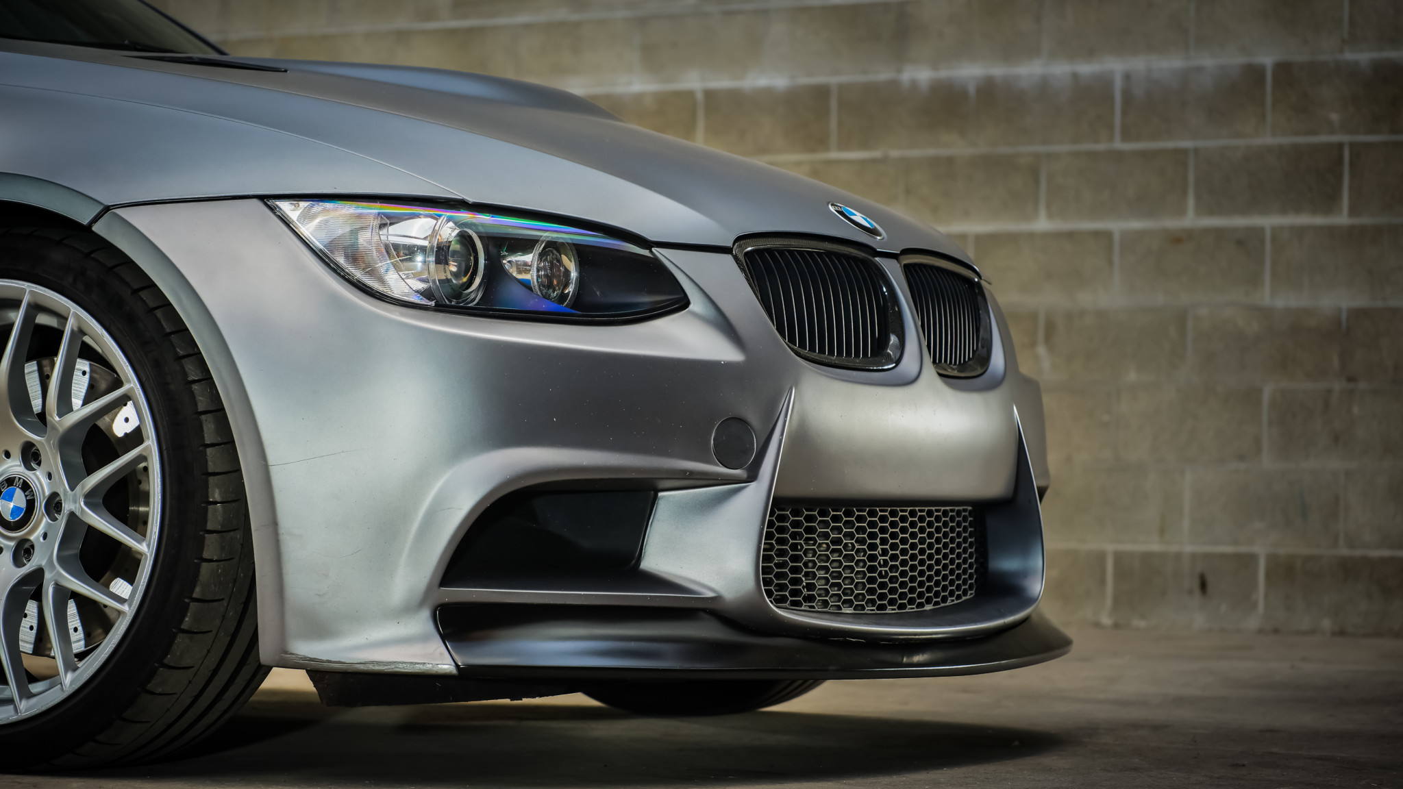 Dinan-Modified Frozen Gray 2011 BMW M3 Competition Package