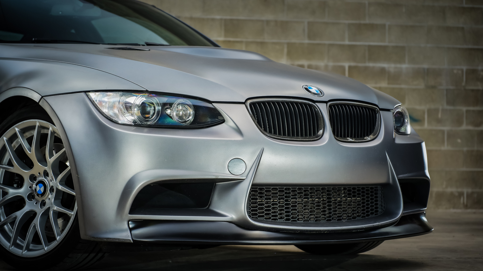 Dinan-Modified Frozen Gray 2011 BMW M3 Competition Package