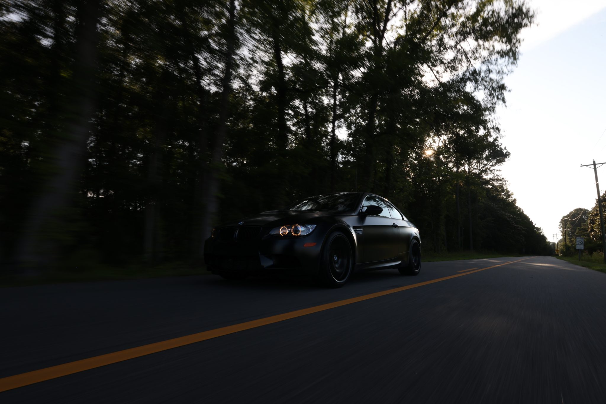 4,400-Mile 2011 BMW M3 Frozen Black Edition