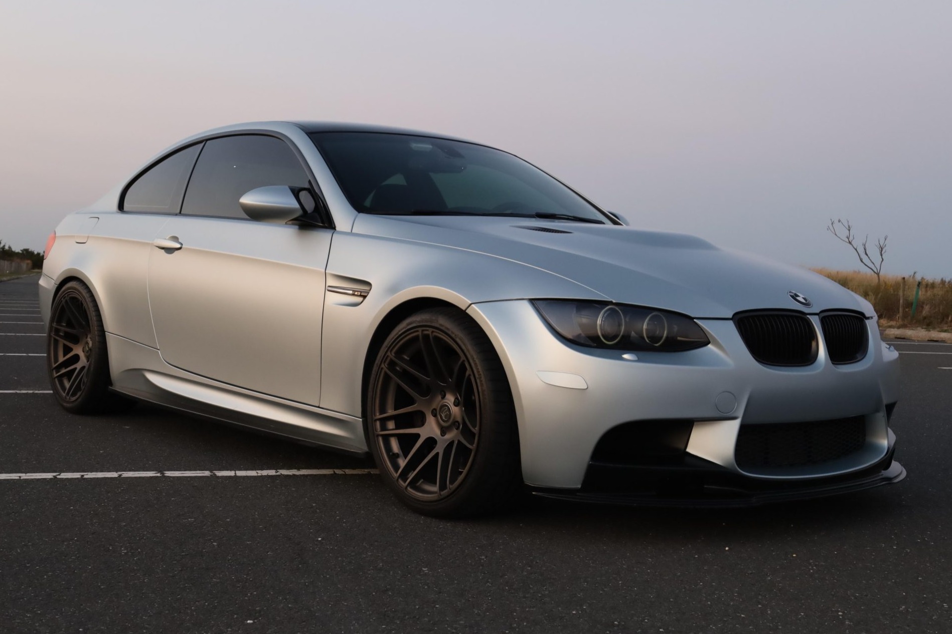 29k-Mile 2012 BMW M3 Coupe Competition Edition Frozen Silver