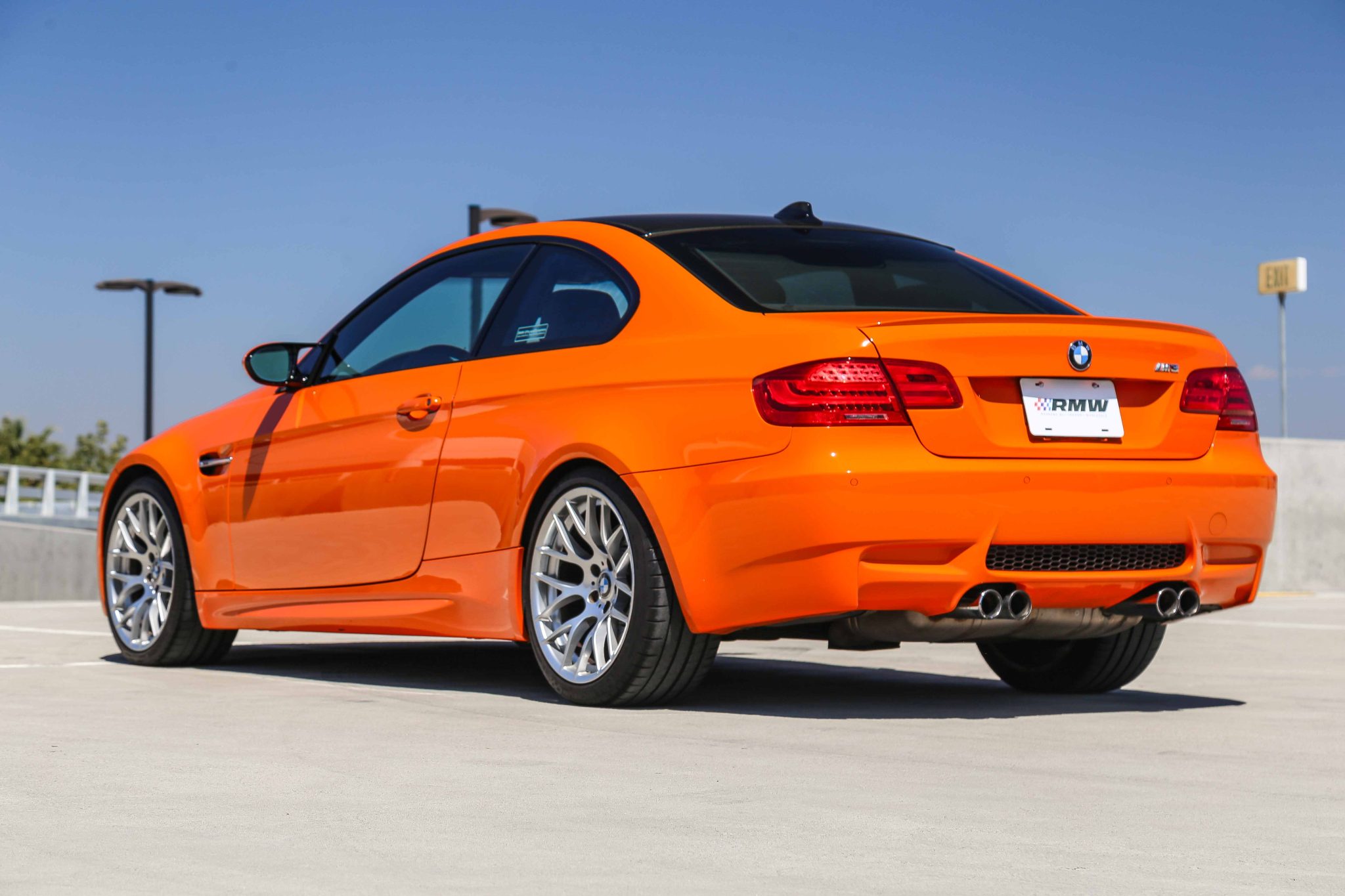 Fire Orange 2012 BMW M3 Coupe Competition Package