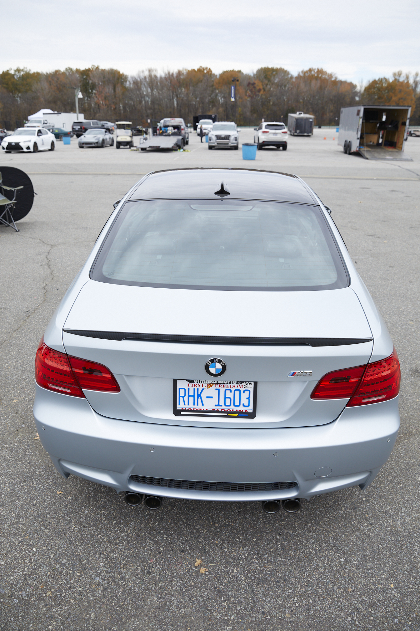24k-Mile 2012 BMW M3 Coupe Frozen Silver Edition