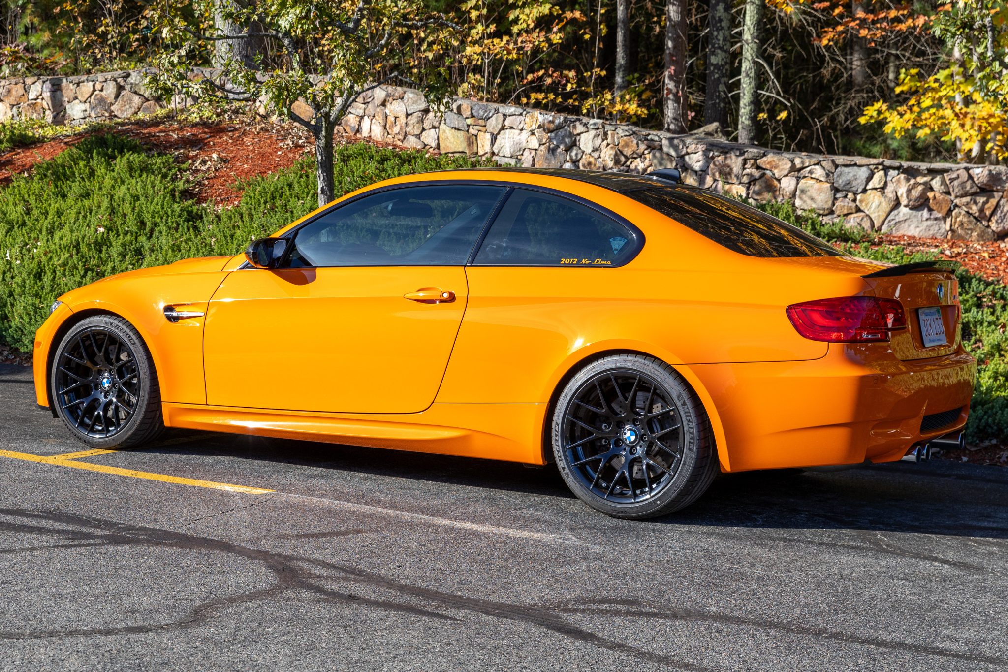 Individual Fire Orange, 4,700-Mile 2012 BMW M3 Coupe Competition Package