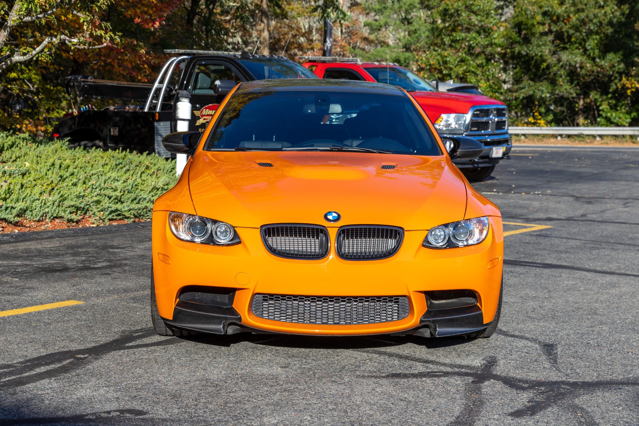 Individual Fire Orange, 4,700-Mile 2012 BMW M3 Coupe Competition Package