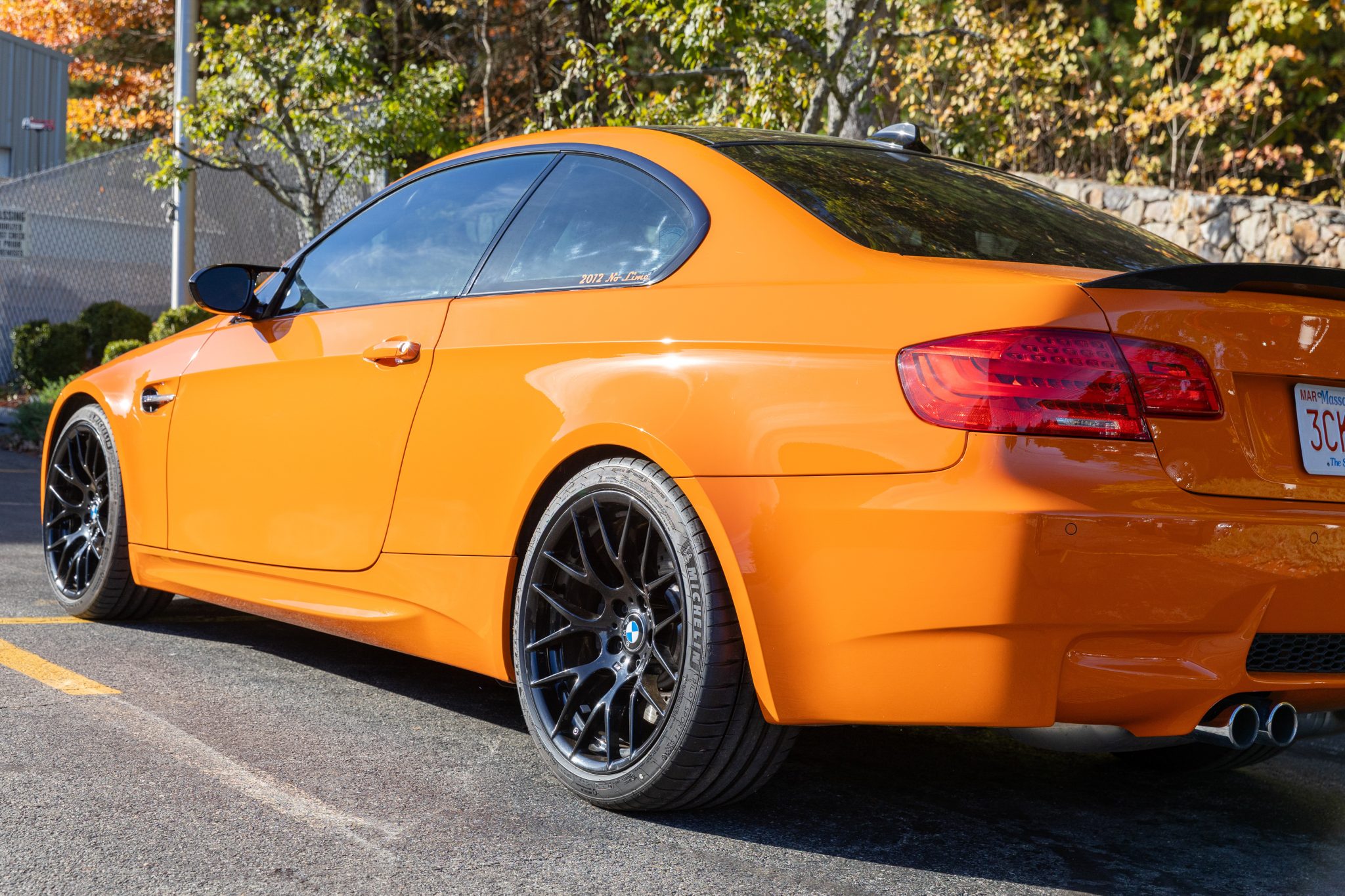 Individual Fire Orange, 4,700-Mile 2012 BMW M3 Coupe Competition Package