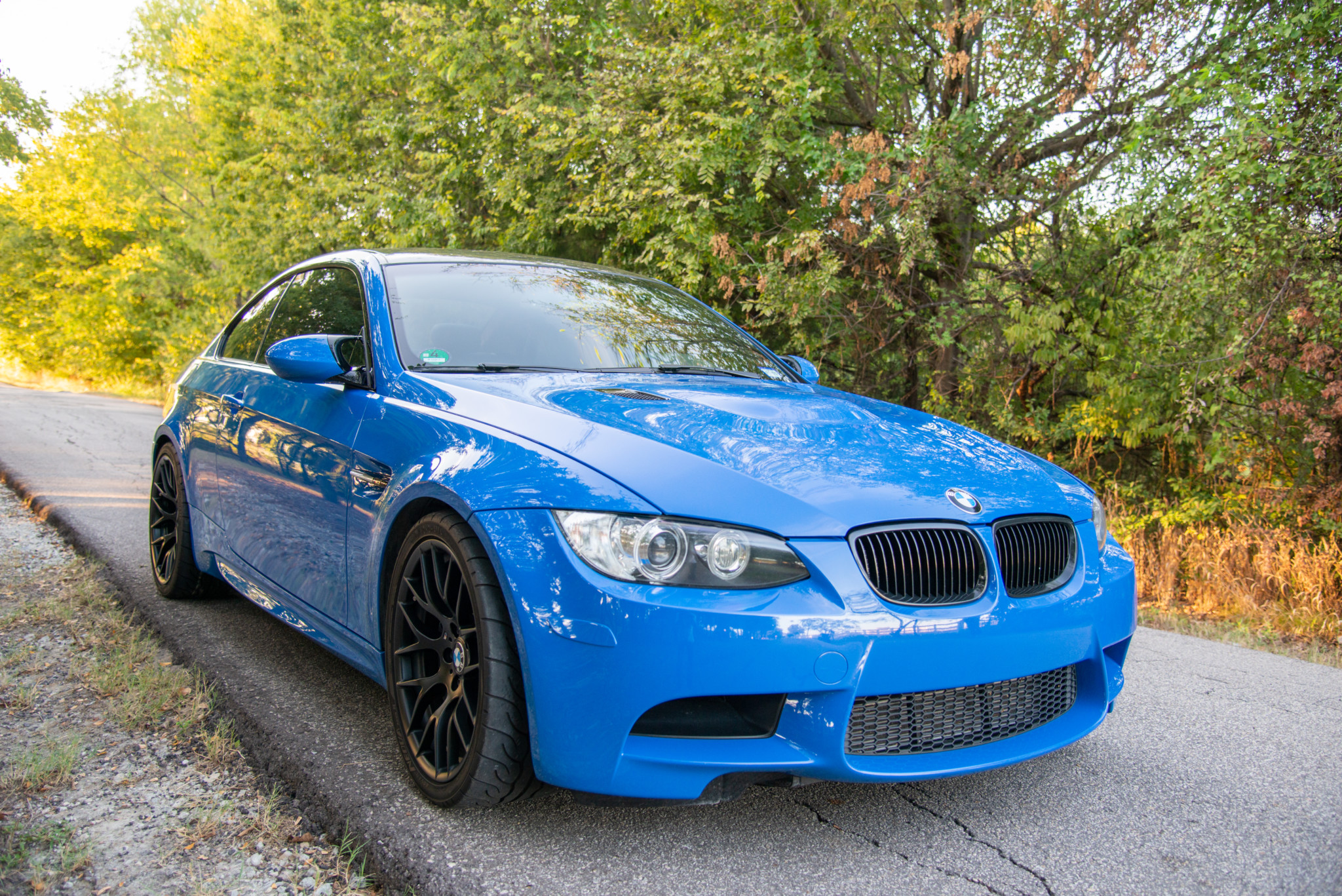 Santorini Blue 2013 BMW M3 Competition Package 6-Speed