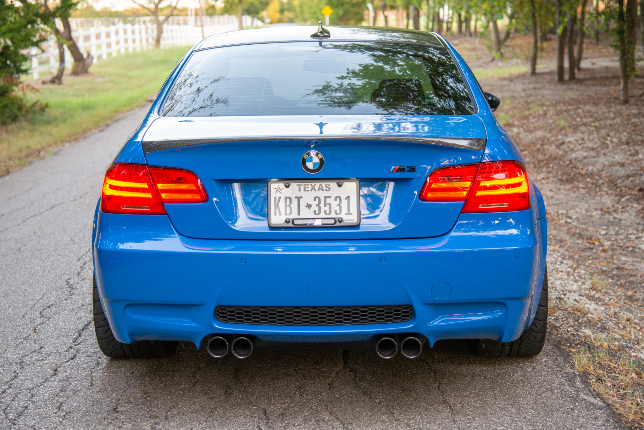 Santorini Blue 2013 BMW M3 Competition Package 6-Speed