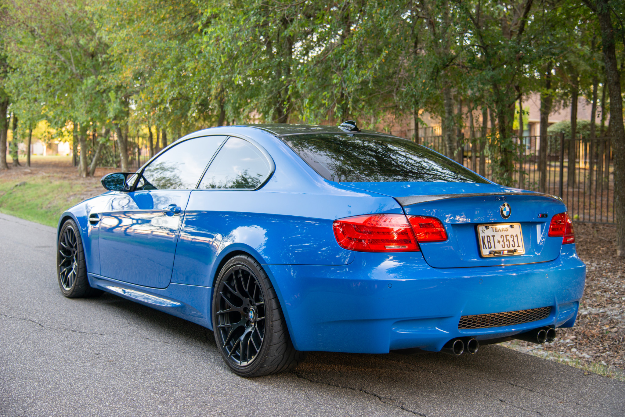 Santorini Blue 2013 BMW M3 Competition Package 6-Speed