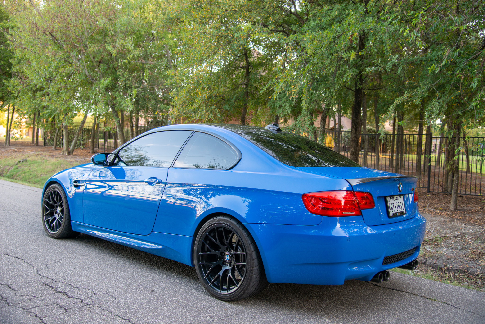 Santorini Blue 2013 BMW M3 Competition Package 6-Speed