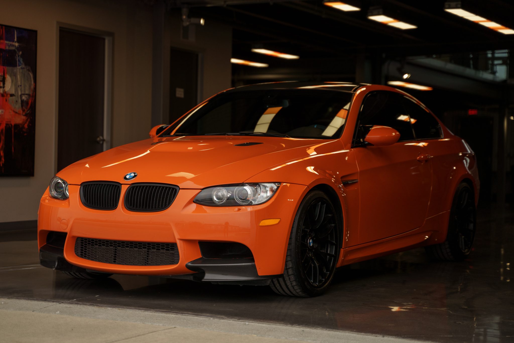 28k-Mile 2013 BMW M3 Coupe Lime Rock Park Edition