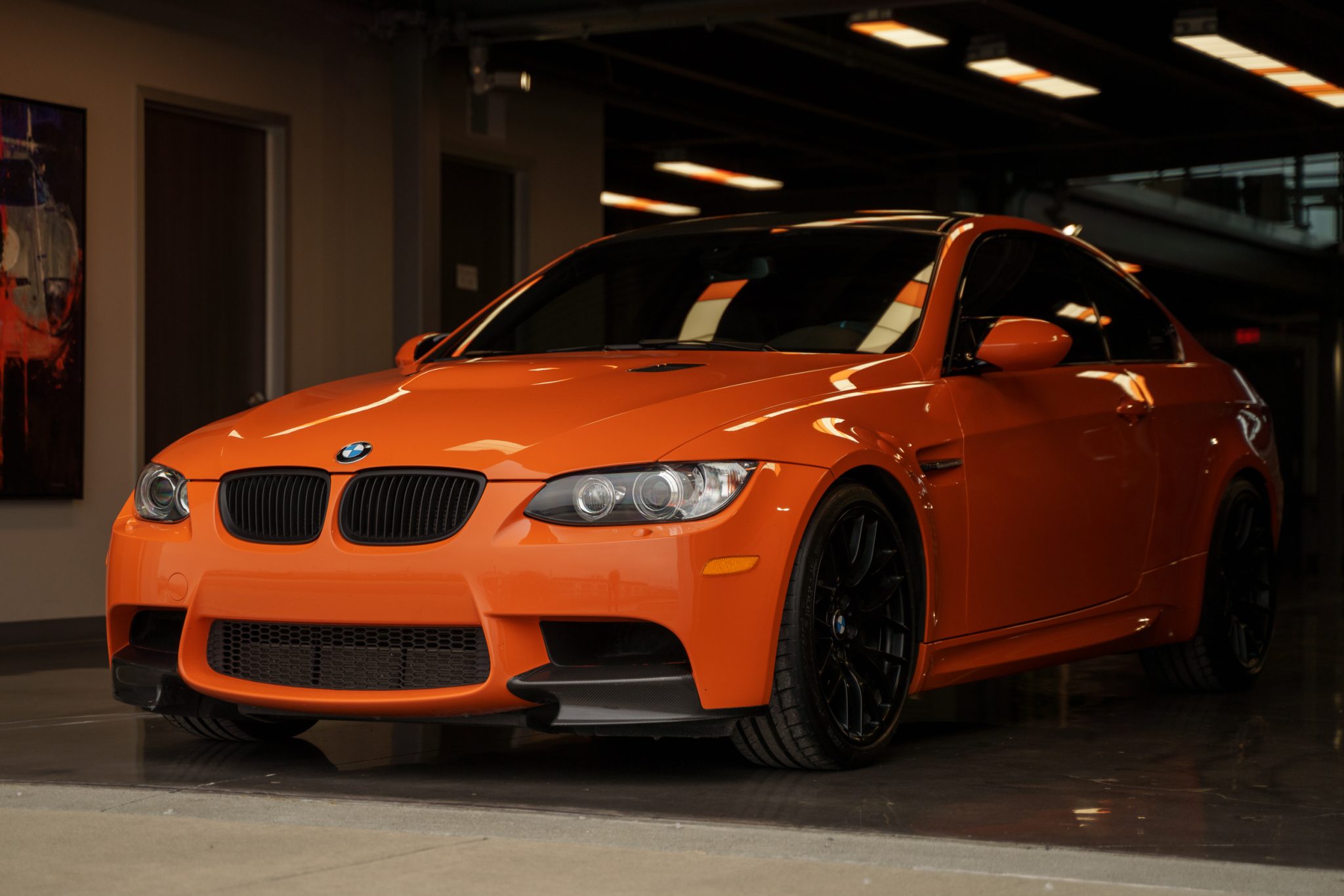 28k-Mile 2013 BMW M3 Coupe Lime Rock Park Edition