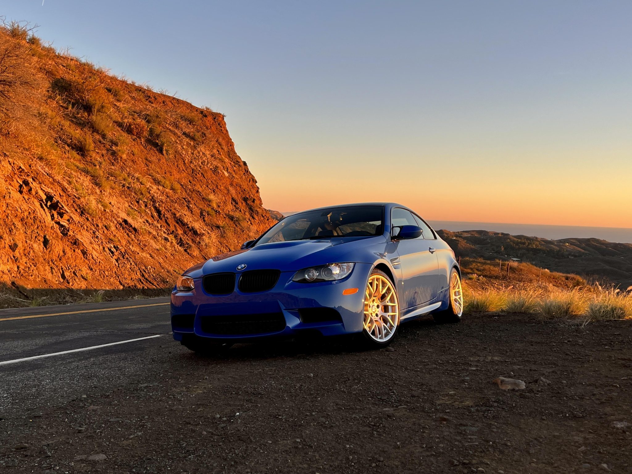 18k-Mile Santorini Blue 2013 BMW M3 Coupe Competition Package