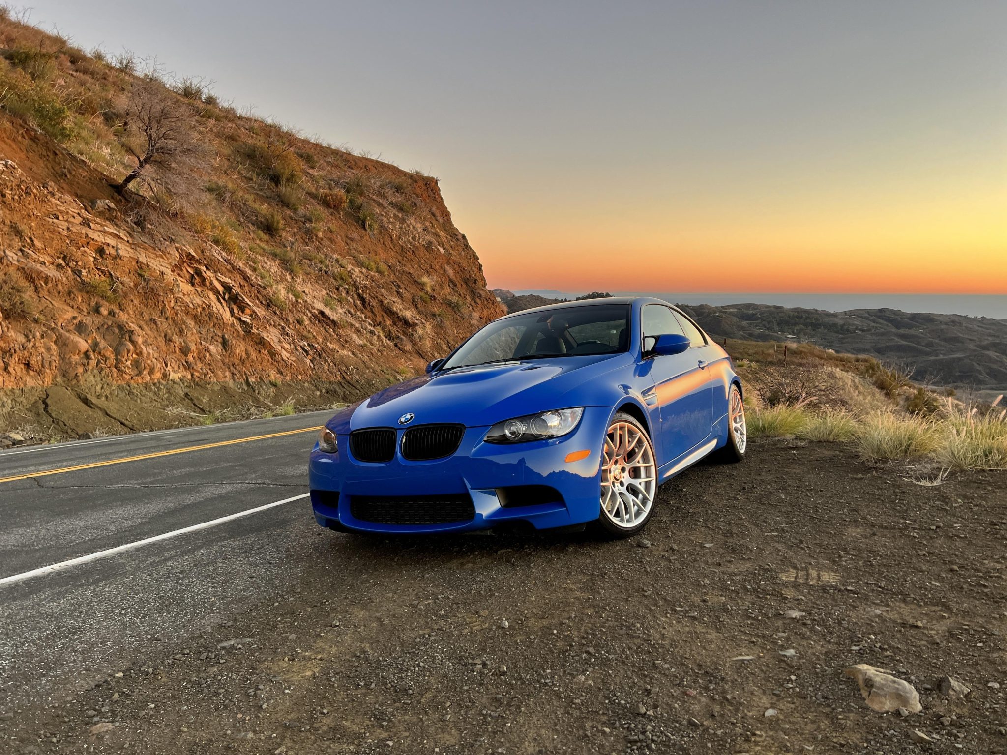 18k-Mile Santorini Blue 2013 BMW M3 Coupe Competition Package