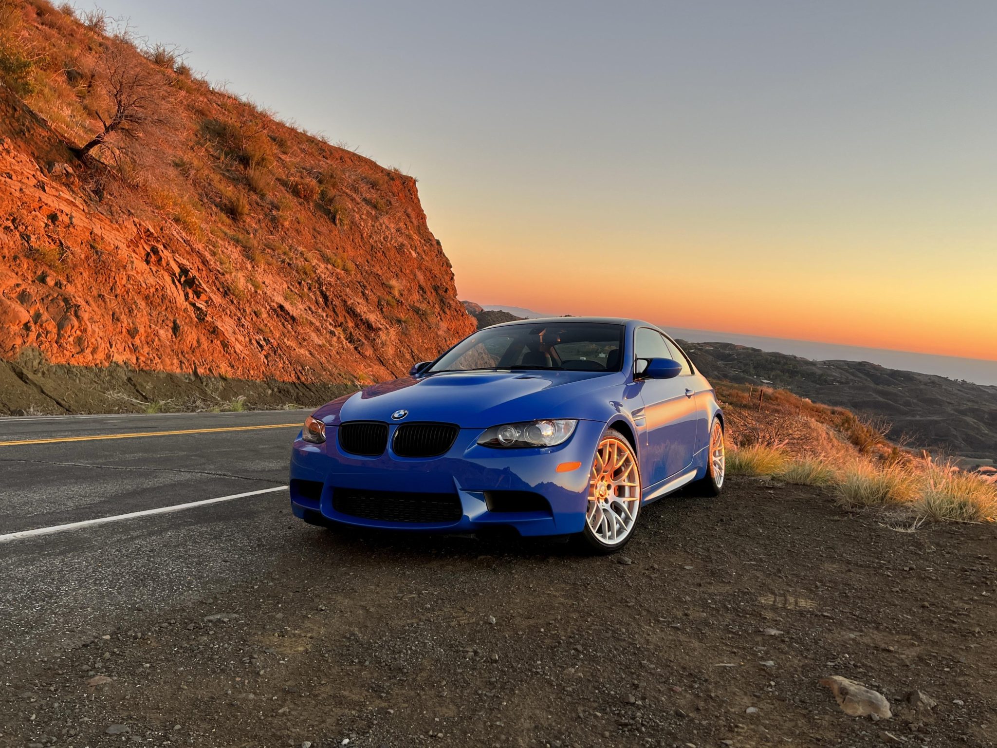 18k-Mile Santorini Blue 2013 BMW M3 Coupe Competition Package