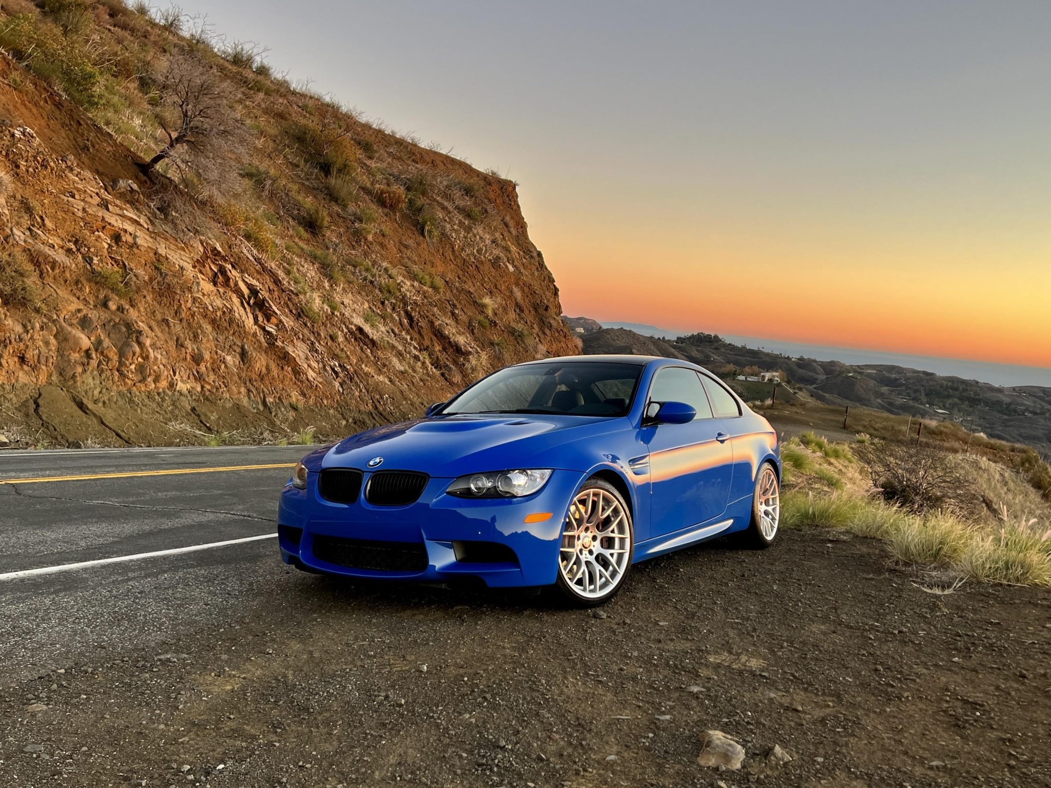 18k-Mile Santorini Blue 2013 BMW M3 Coupe Competition Package