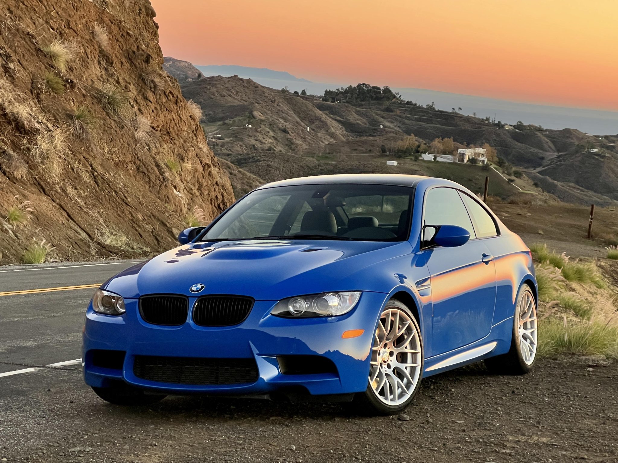 18k-Mile Santorini Blue 2013 BMW M3 Coupe Competition Package