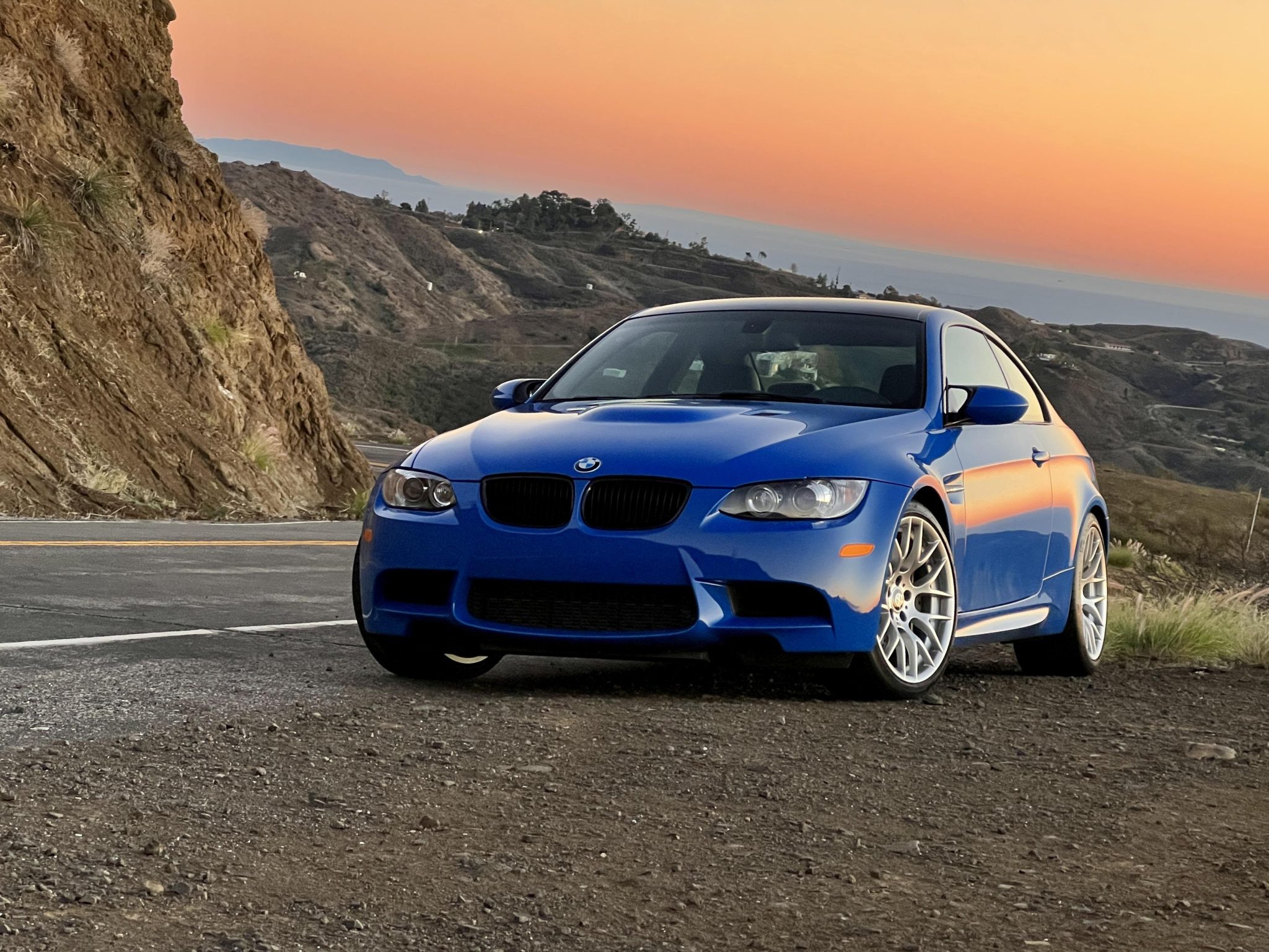 18k-Mile Santorini Blue 2013 BMW M3 Coupe Competition Package