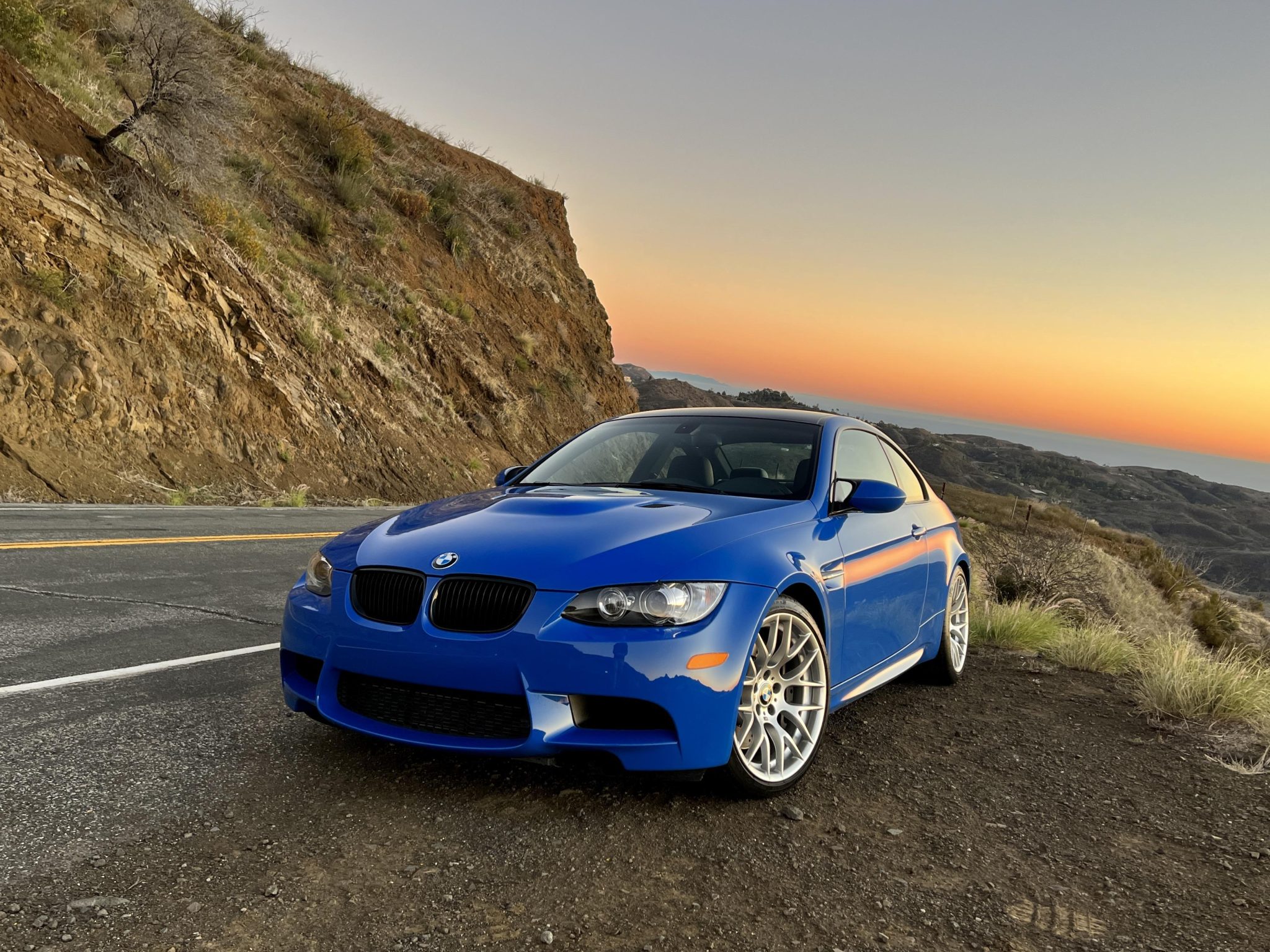 18k-Mile Santorini Blue 2013 BMW M3 Coupe Competition Package