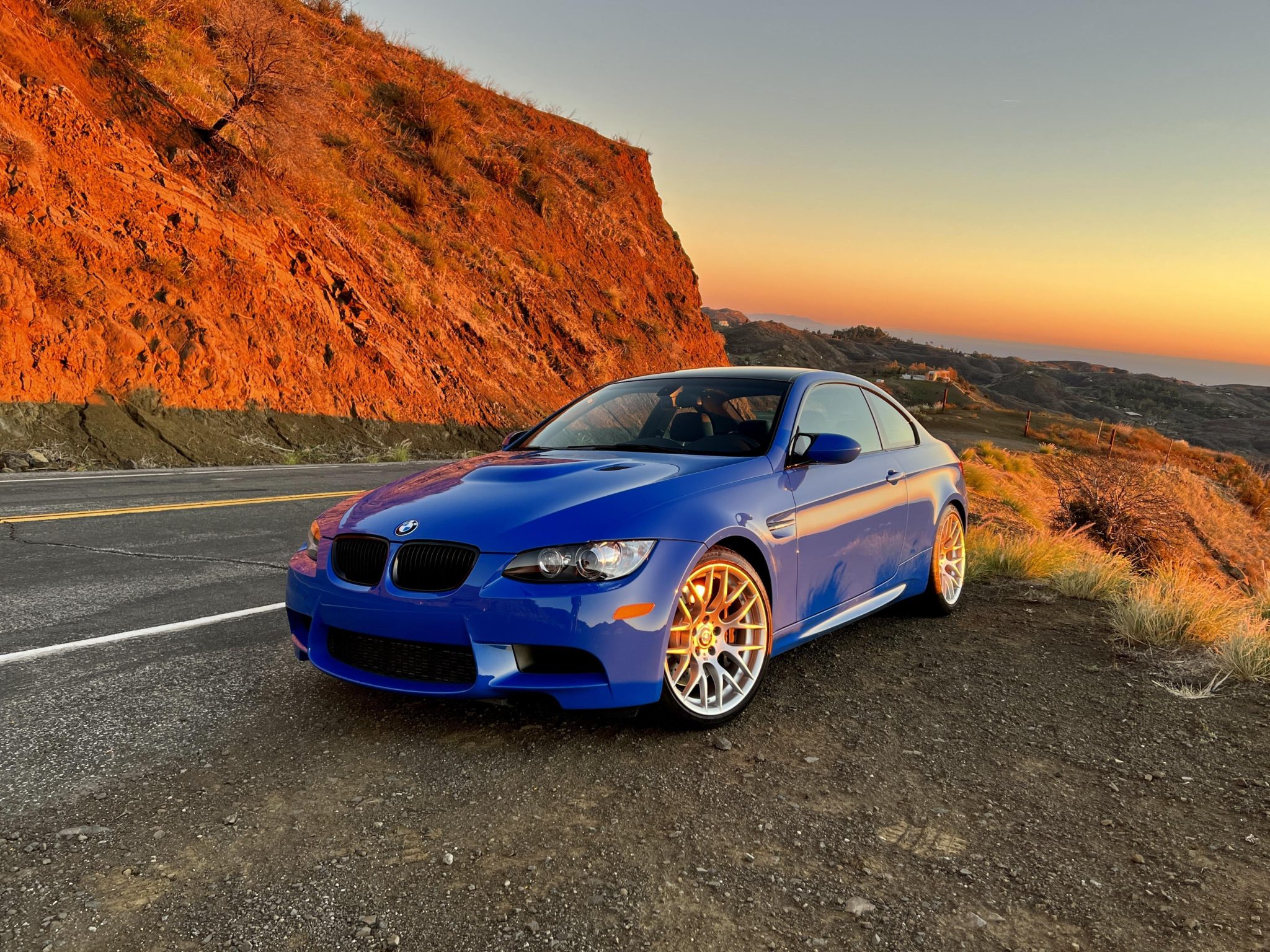 18k-Mile Santorini Blue 2013 BMW M3 Coupe Competition Package