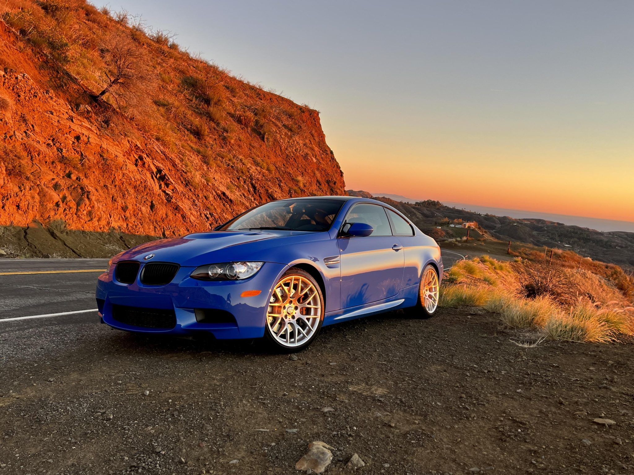 18k-Mile Santorini Blue 2013 BMW M3 Coupe Competition Package
