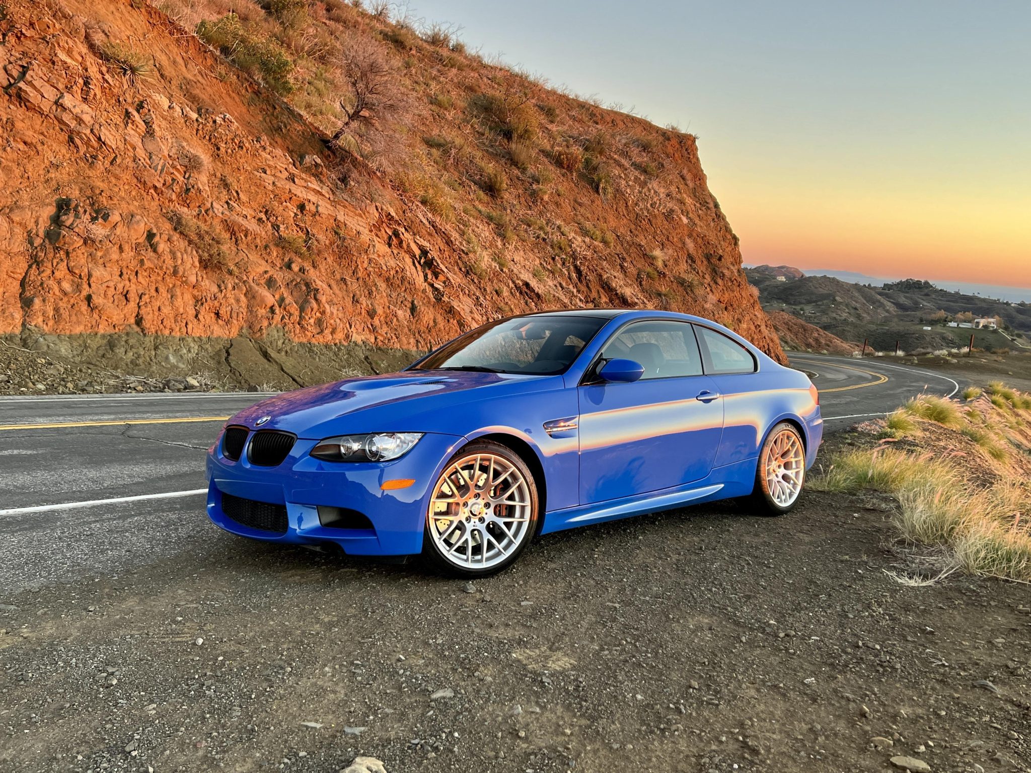 18k-Mile Santorini Blue 2013 BMW M3 Coupe Competition Package
