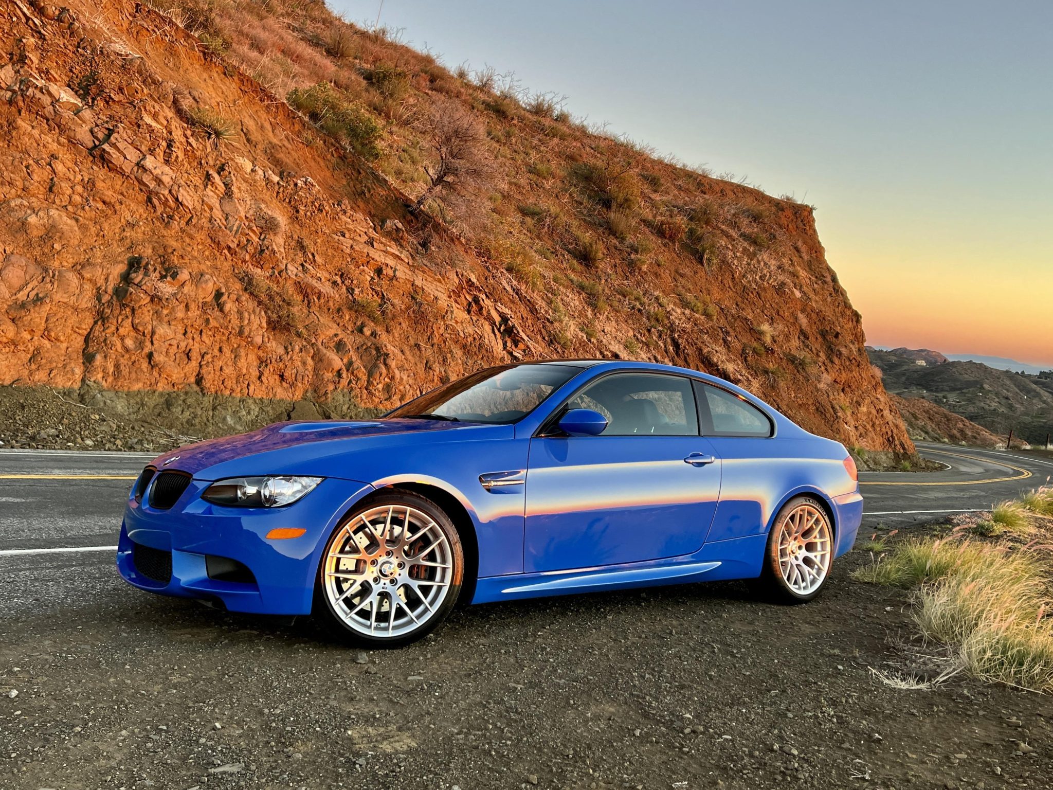 18k-Mile Santorini Blue 2013 BMW M3 Coupe Competition Package