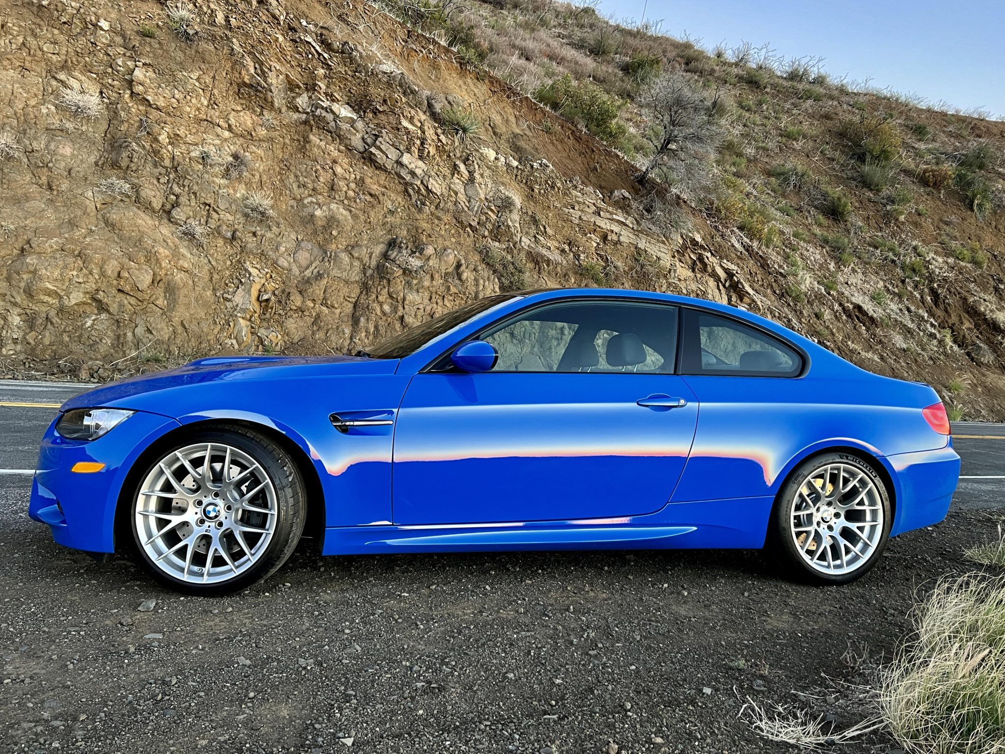 18k-Mile Santorini Blue 2013 BMW M3 Coupe Competition Package