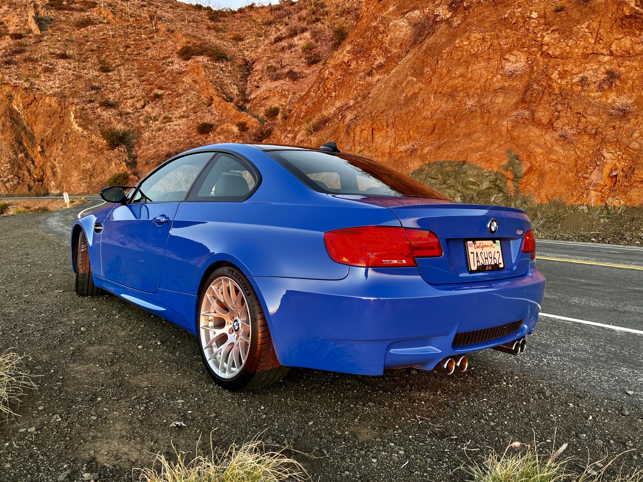 18k-Mile Santorini Blue 2013 BMW M3 Coupe Competition Package