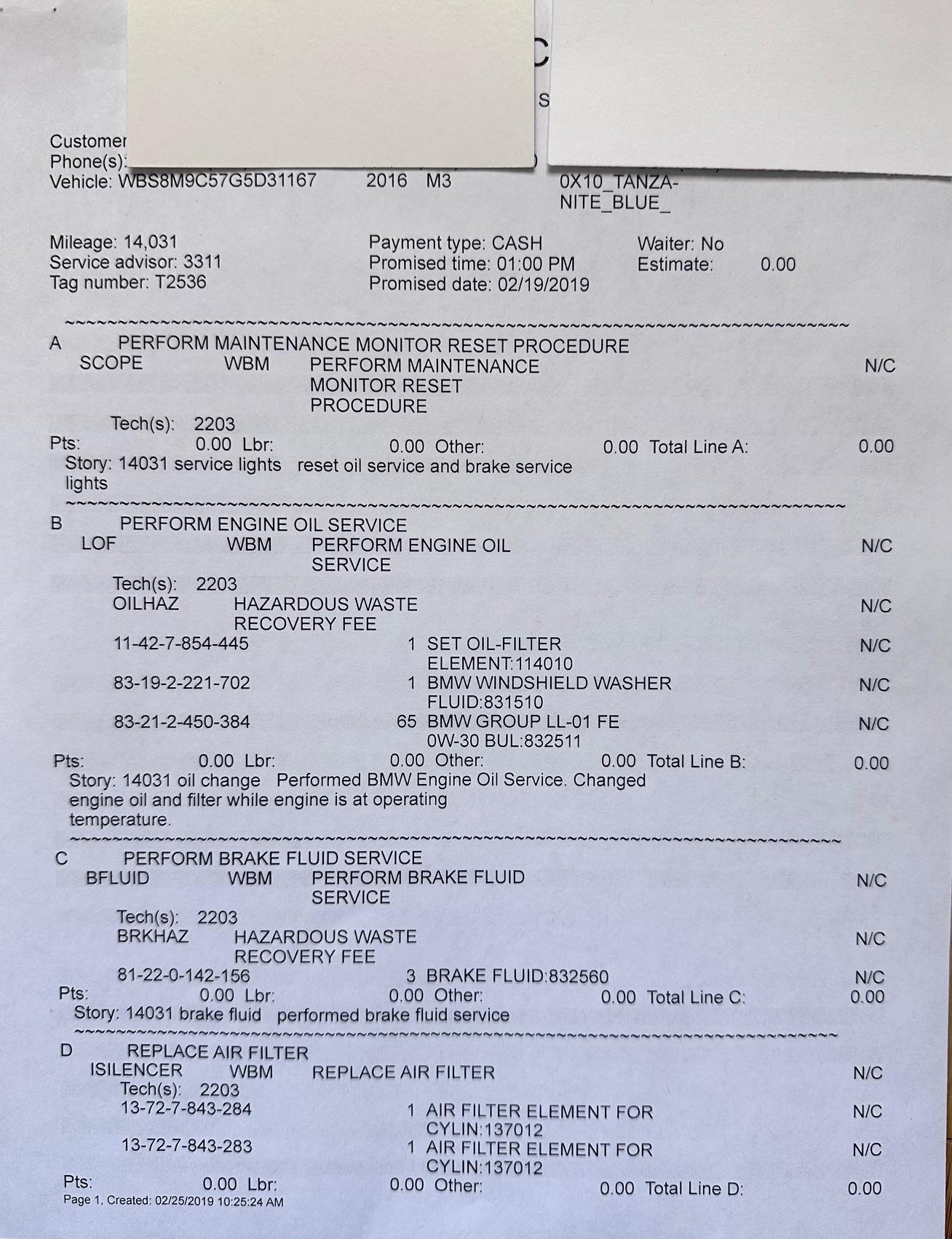 35k-Mile 2016 BMW M3 6-Speed