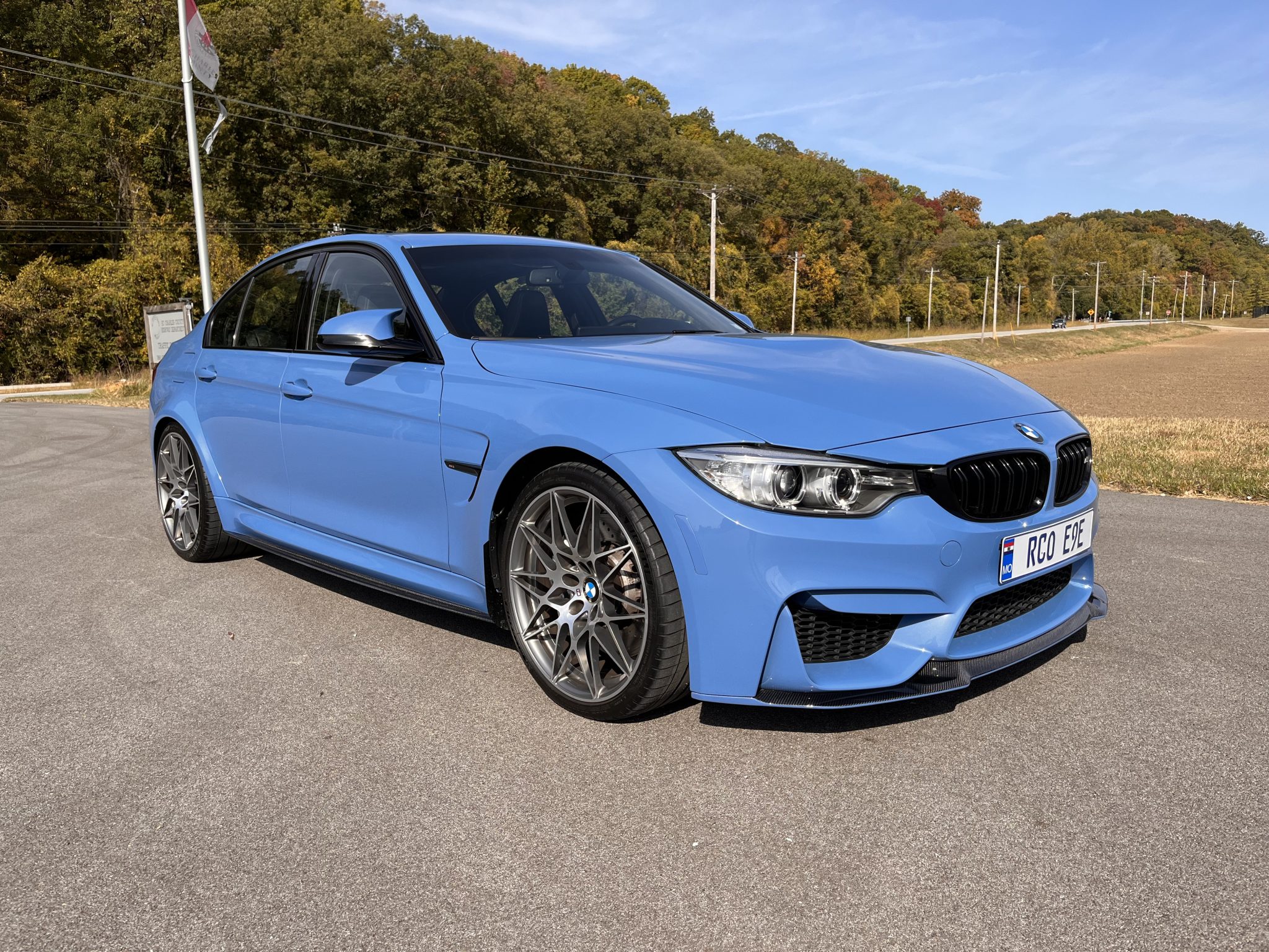 46k-Mile 2017 BMW M3 Competition Package 6-Speed