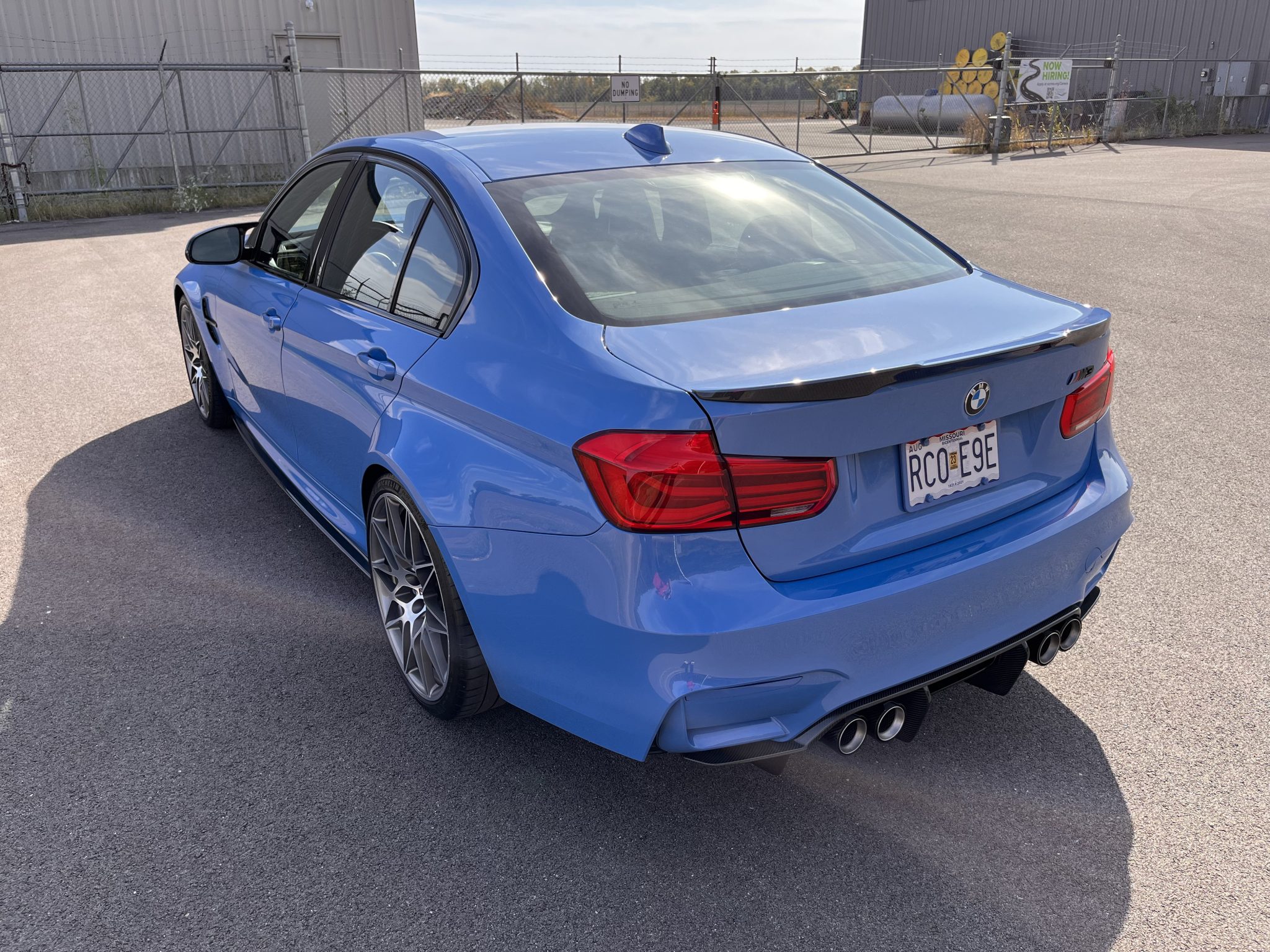 46k-Mile 2017 BMW M3 Competition Package 6-Speed