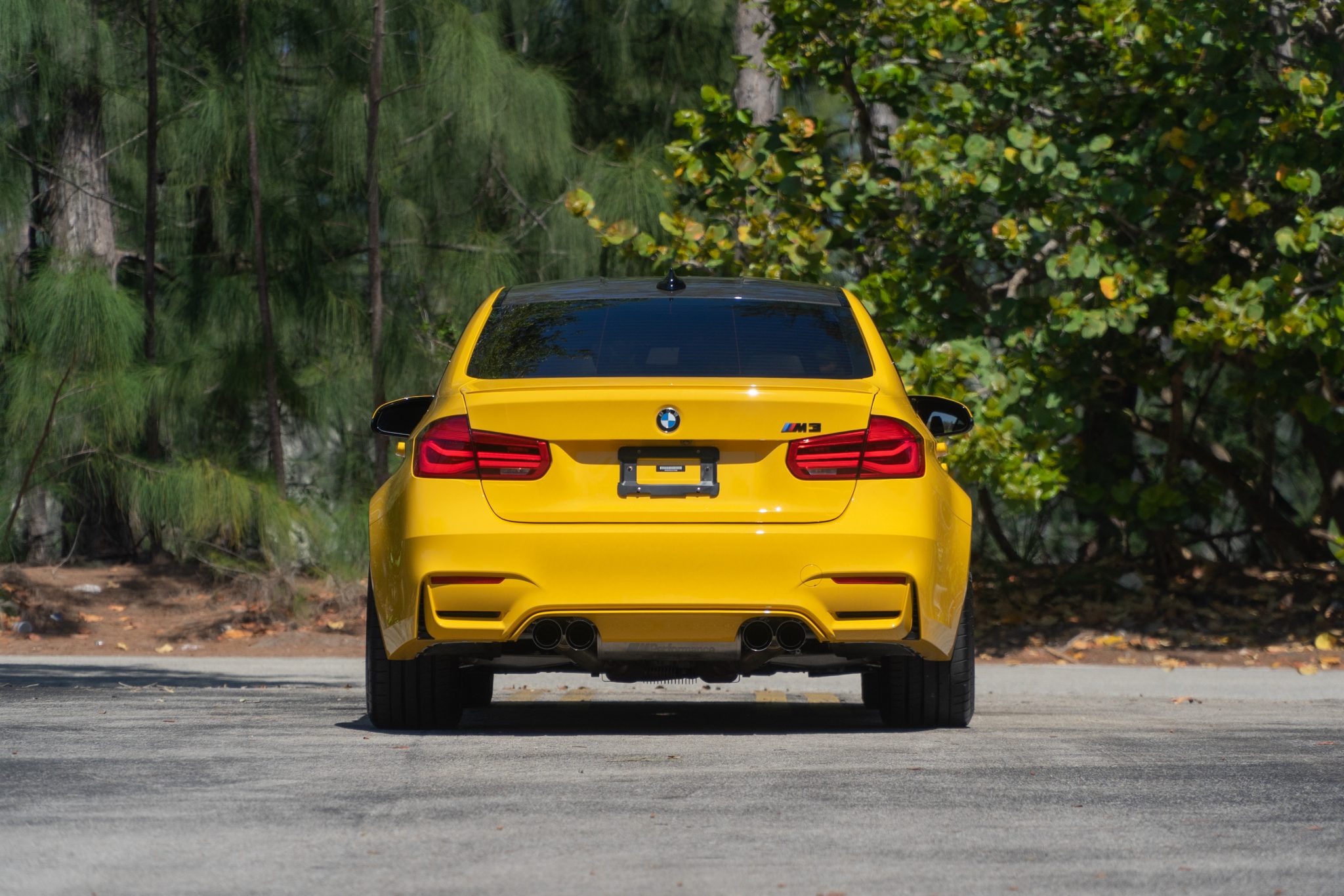 Speed Yellow 2018 BMW M3 Competition Package 6-Speed