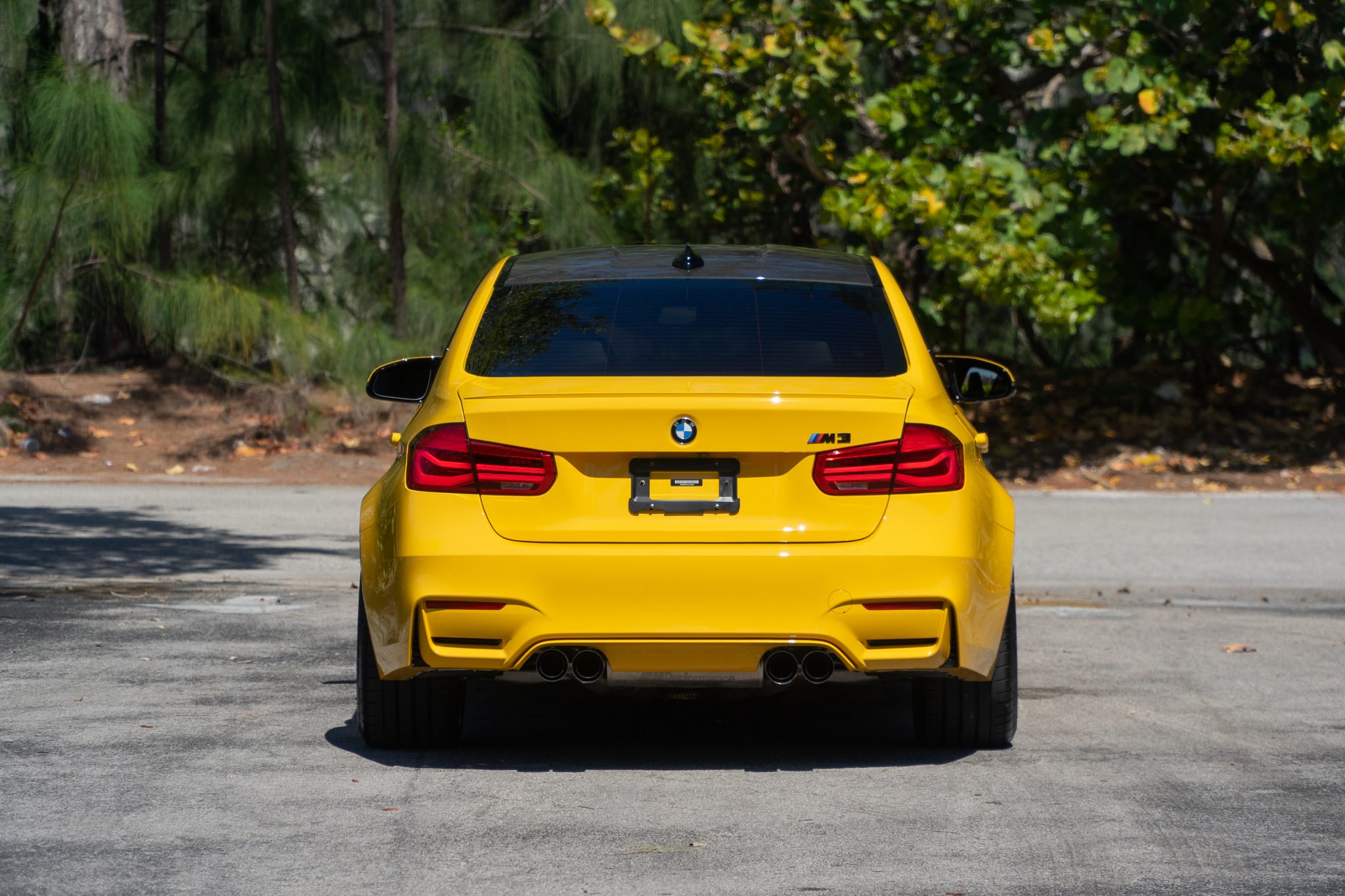 Speed Yellow 2018 BMW M3 Competition Package 6-Speed