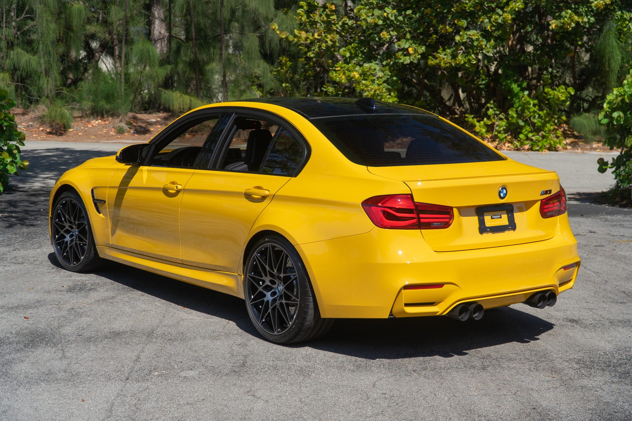 Speed Yellow 2018 BMW M3 Competition Package 6-Speed